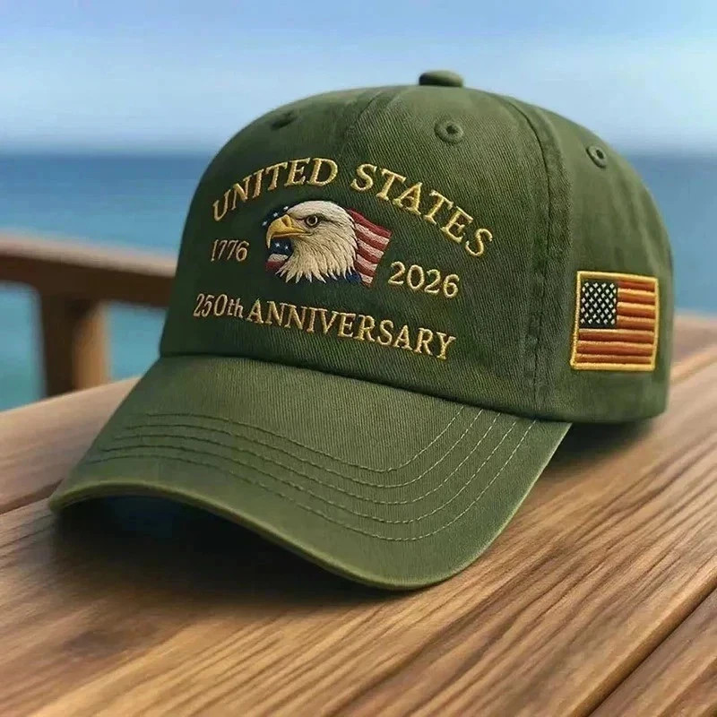 United States 250th Anniversary Baseball Cap – 3D Embroidered Hat*****