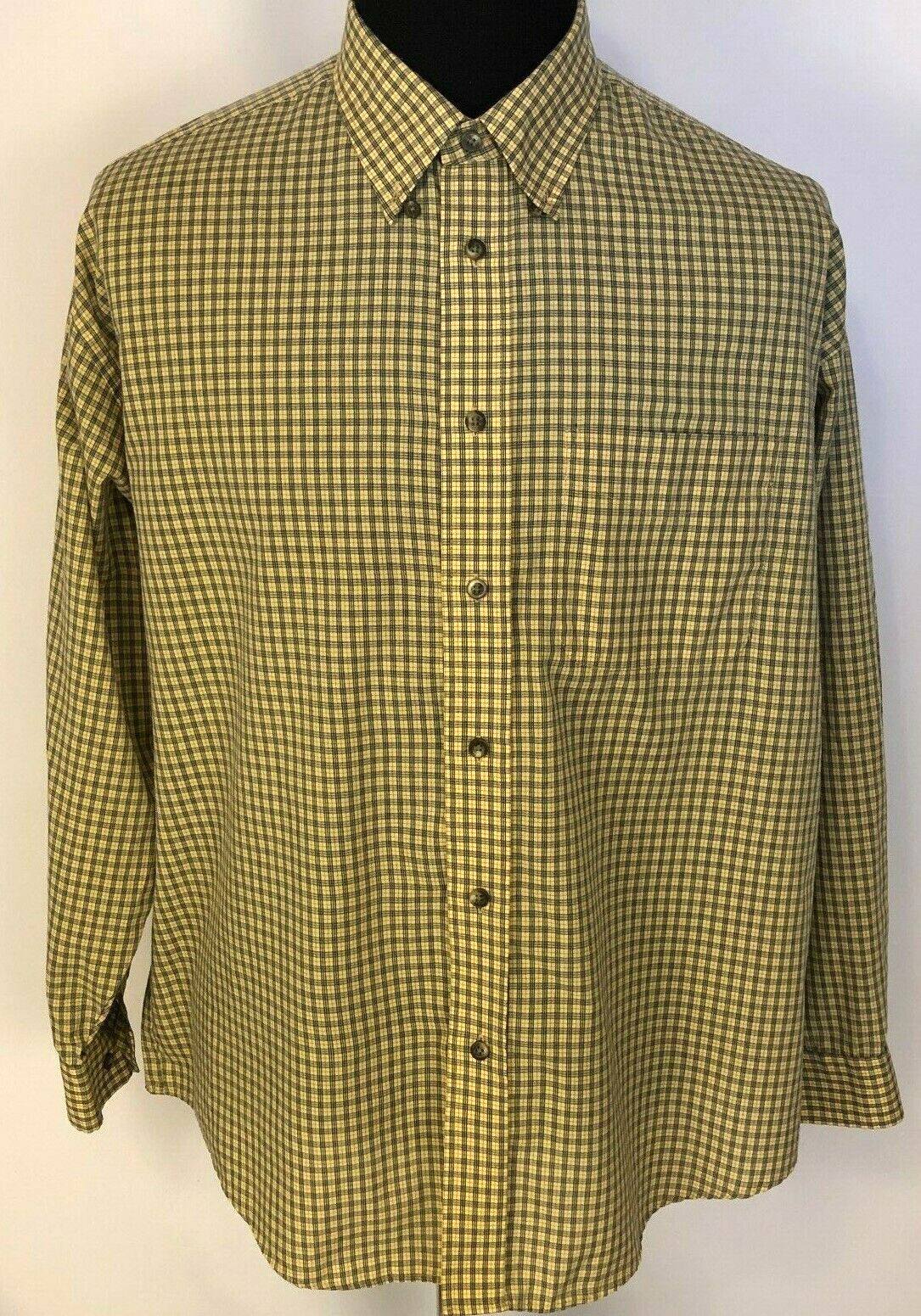 Arrow USA Wrinkle Free Men’s Sz XL Quality Wear Casual Dress Shirt