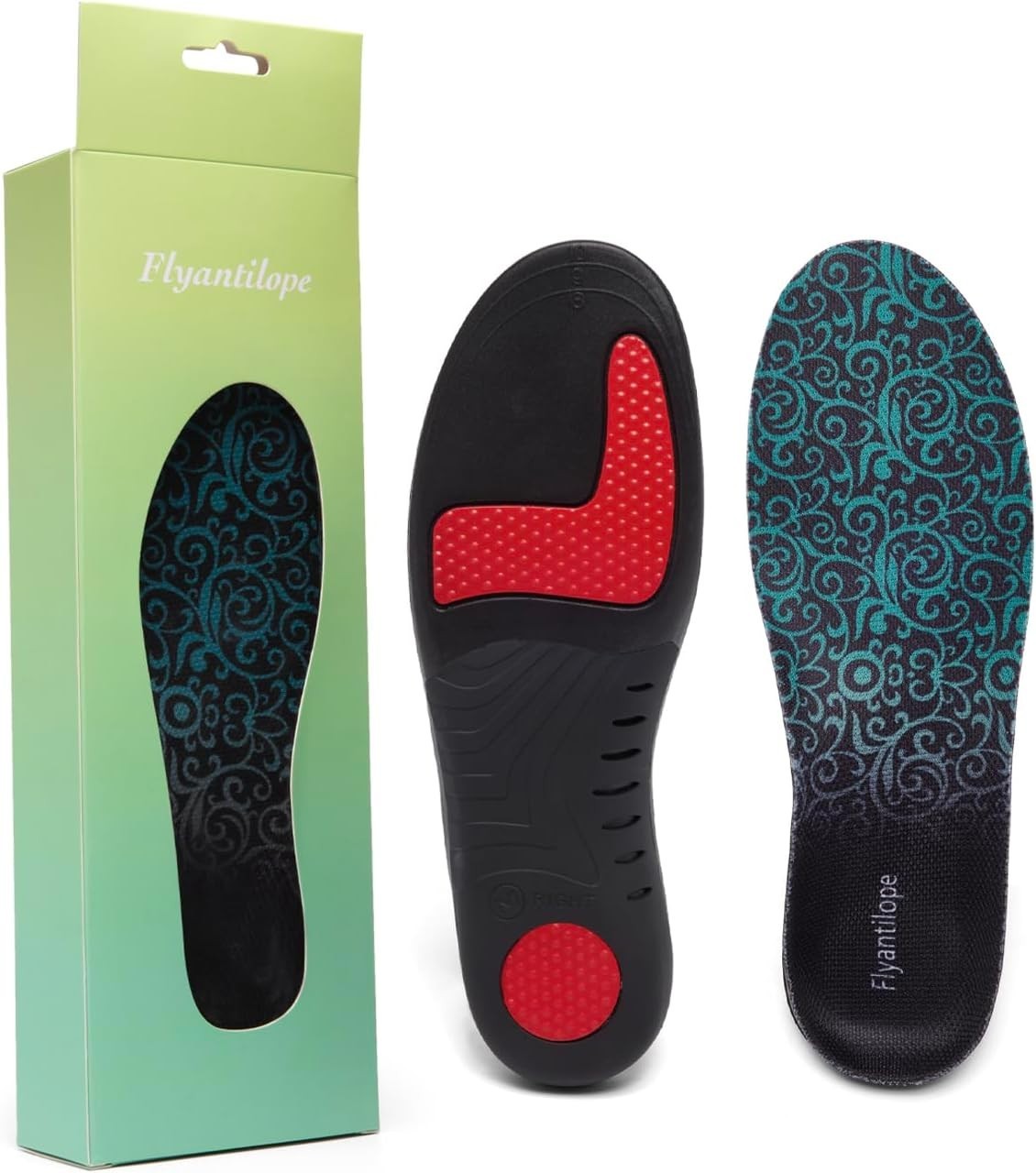 220+ Lbs Heavy Duty Support Plantar Fasciitis Insoles Arch Support Work Boot Sh