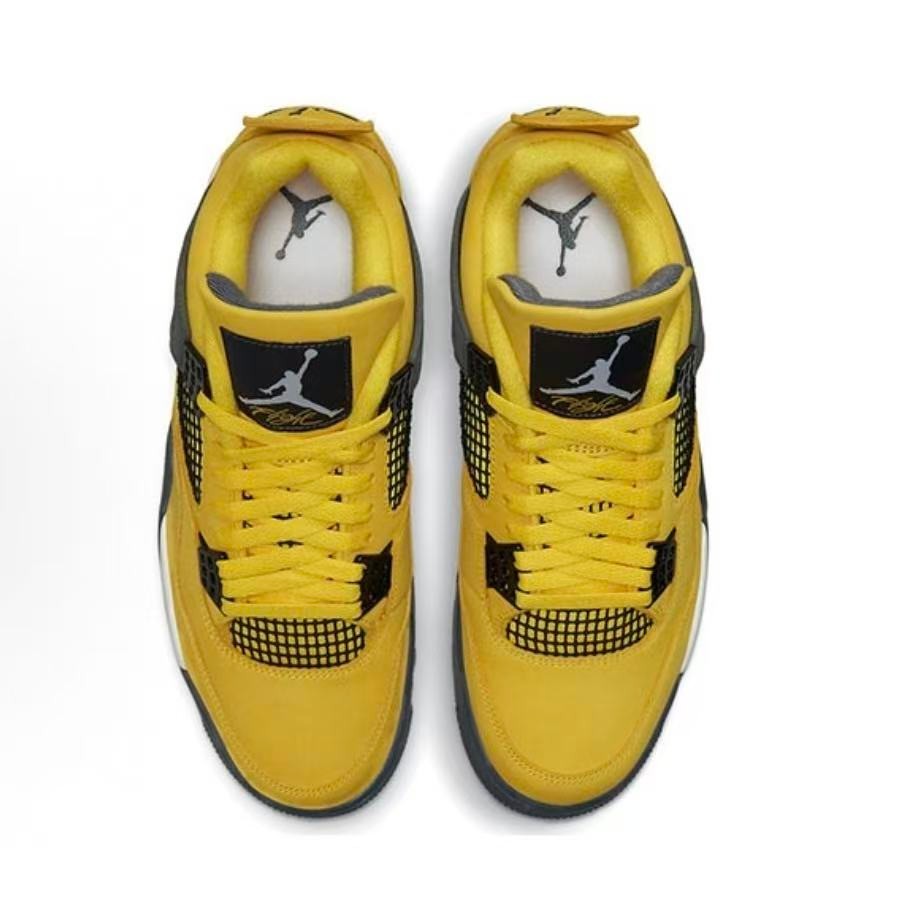 Air Jordan 4 Retro “Tour Yellow” Lightning Men’s Mid Top