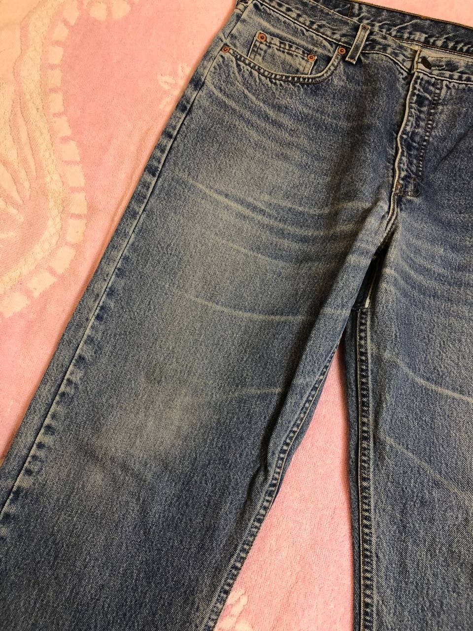 Levis 615 Jeans Mens Blue Denim Straight 40X34