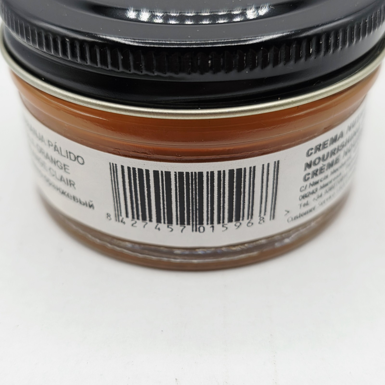Tarrago Shoe Polish # 103 Pale Orange Cream Leather Protector 1.76 oz. 50ml Boot