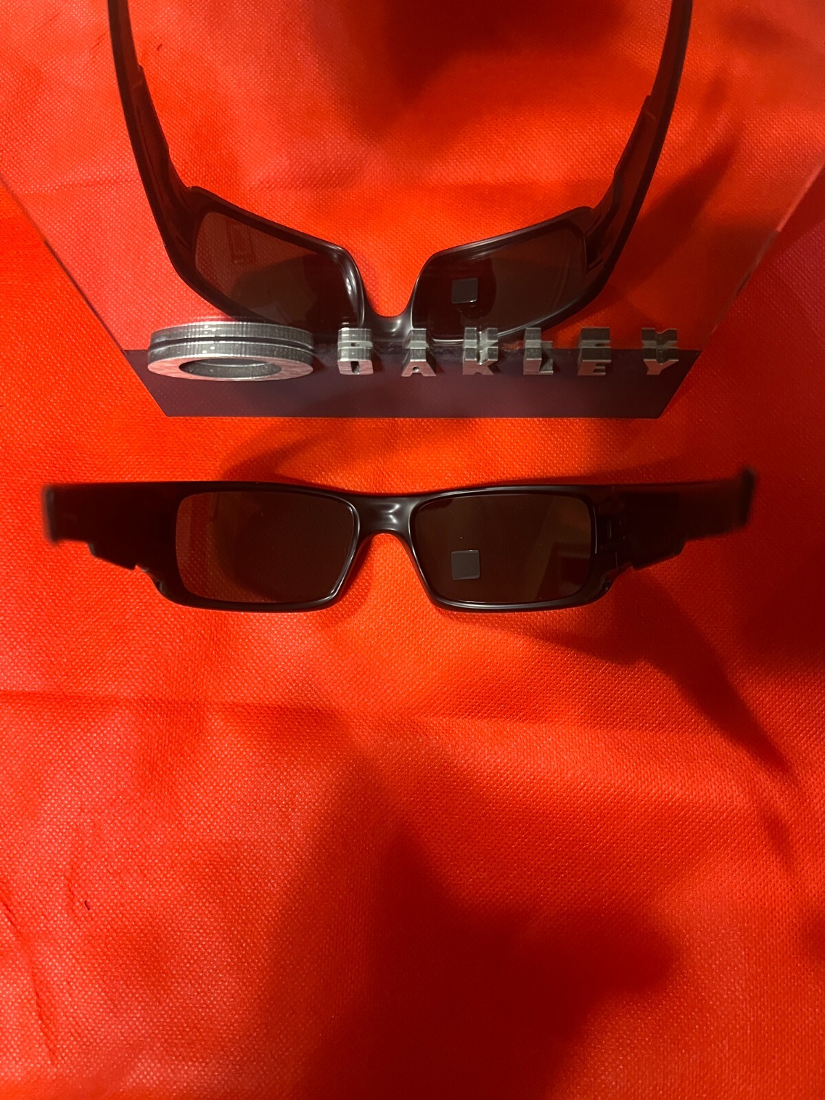 OAKLEY Crankshaft POLARIZED Sunglasses Black Iridium NEW OO9239-06