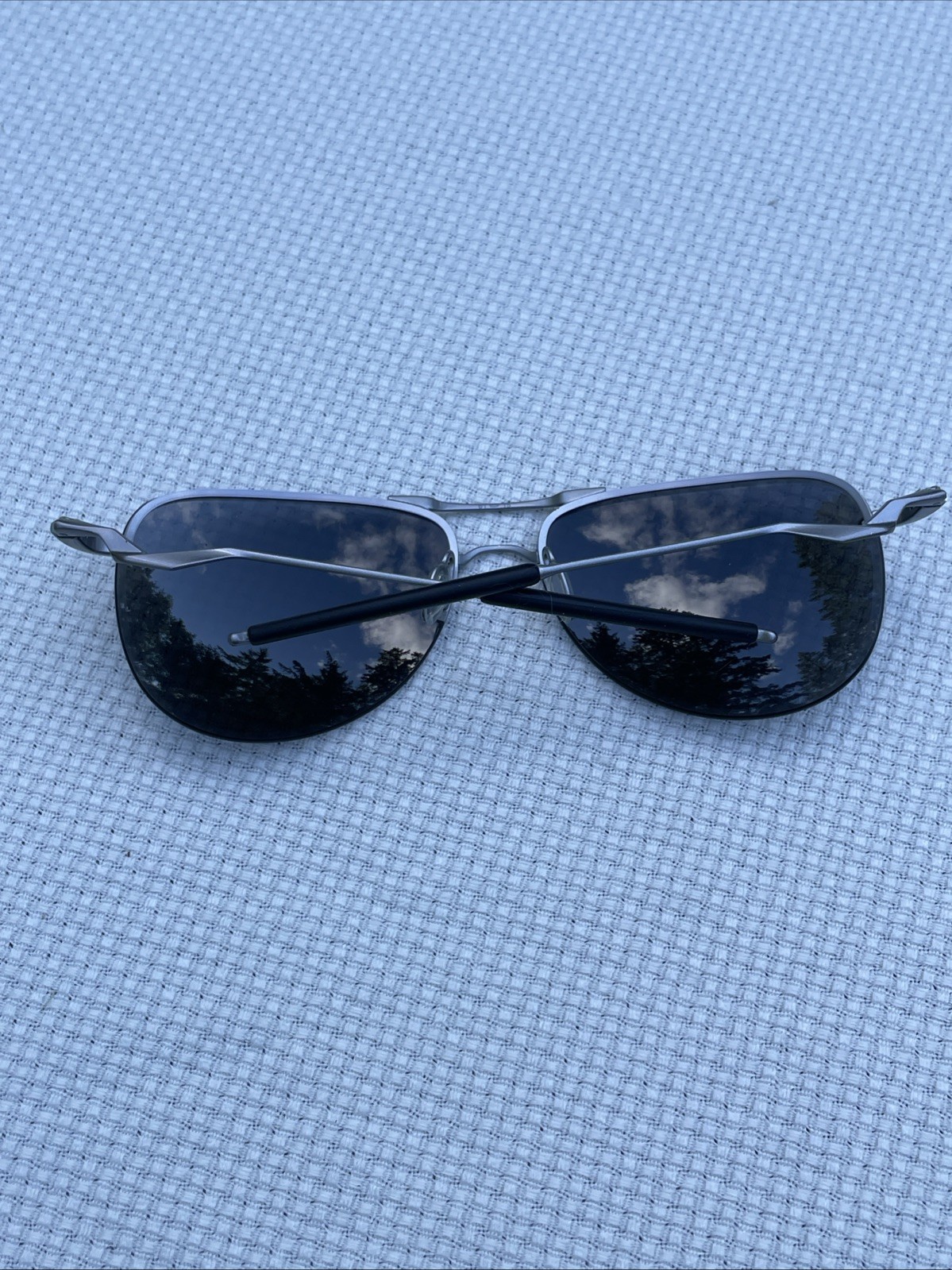Oakley Tailpin OO4086-01 Sunglasses Lead Frame Black Iridium Lenses 121mm