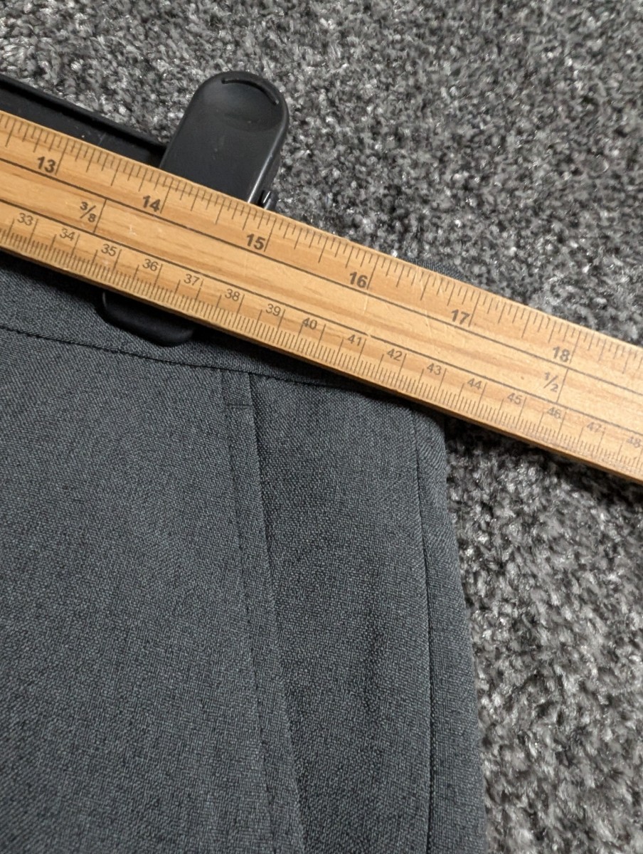 Taylor & Wright Mens Trousers 34in Waist 29in Leg Grey Regular Fit Polyester