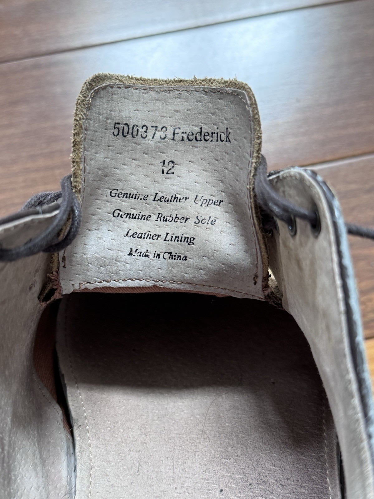 Joseph Abboud Frederick 500373 Beige Leather Wingtip Brogue Oxford 12