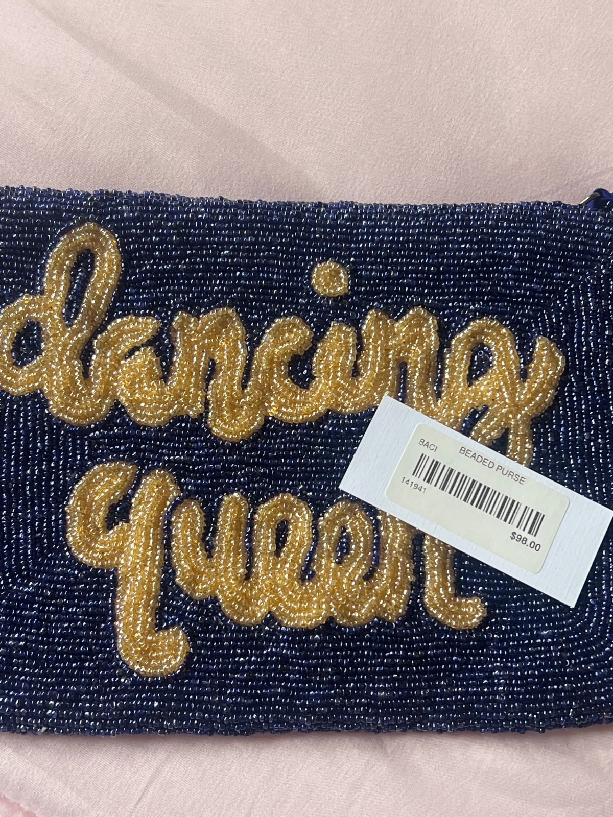 The Jackson’s Clutch bag Beaded Hand Made “DANCING QUEEN” BNWT SOLD OUT