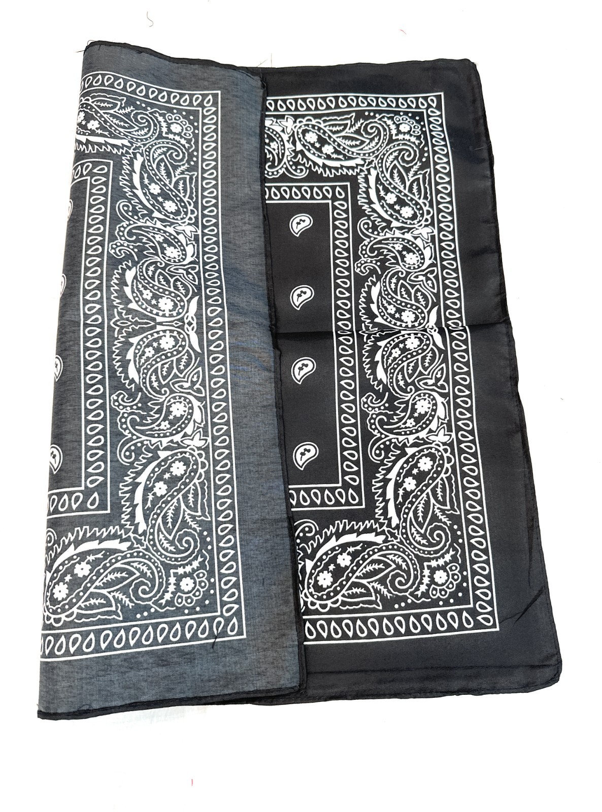 10 Pack Bandanas Paisley Print Cowboy Bandana Handkerchiefs