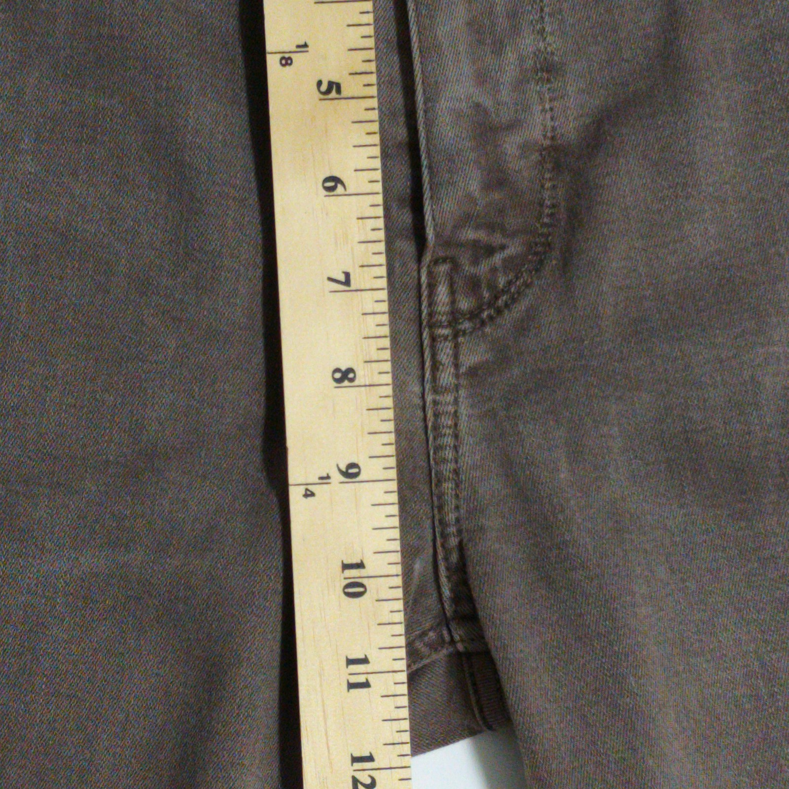 PAIGE Federal Men’s Jeans 34×32 Vintage Falcon Gray Slim Straight