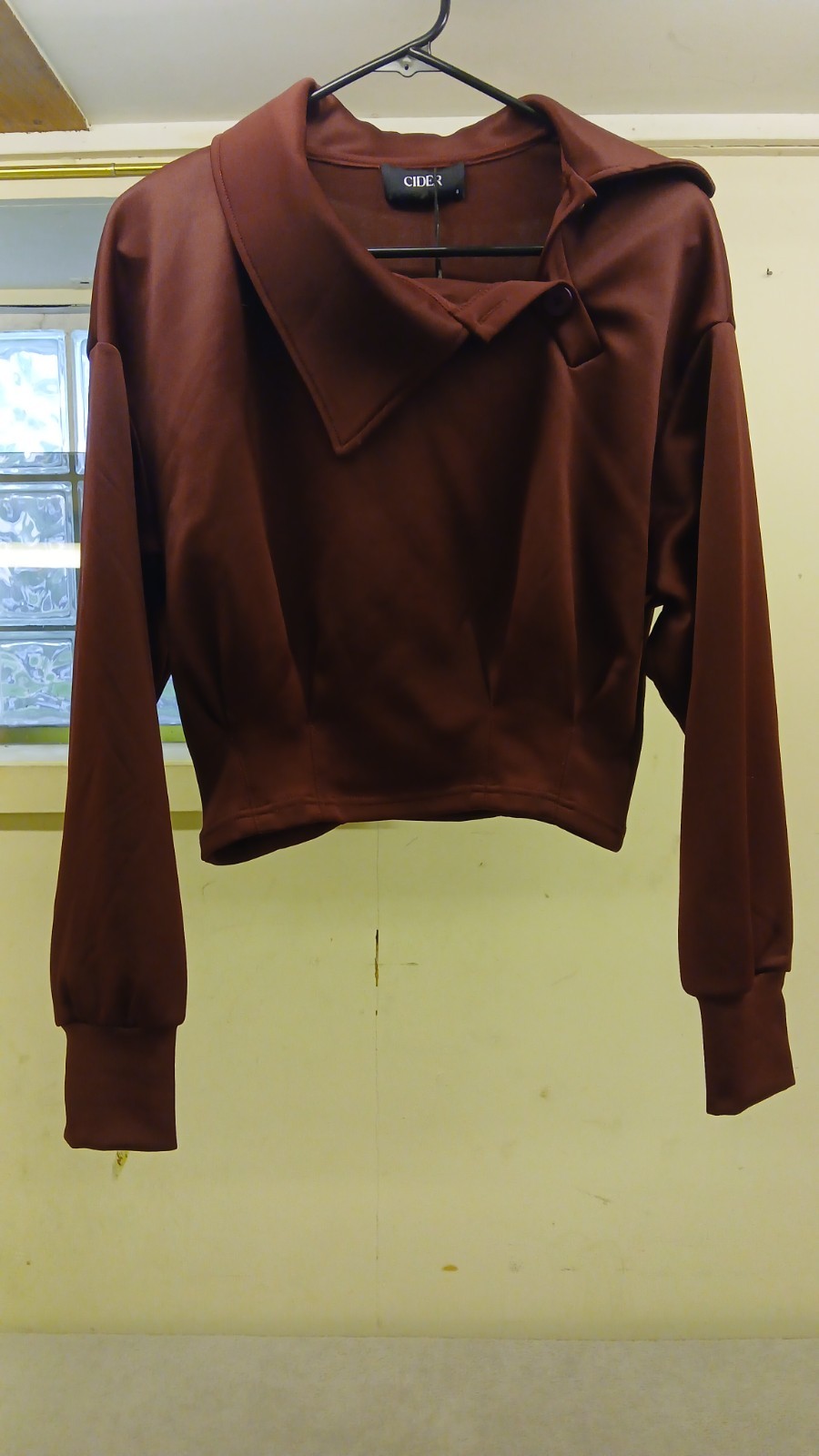 Cider Maroon Blouse size S