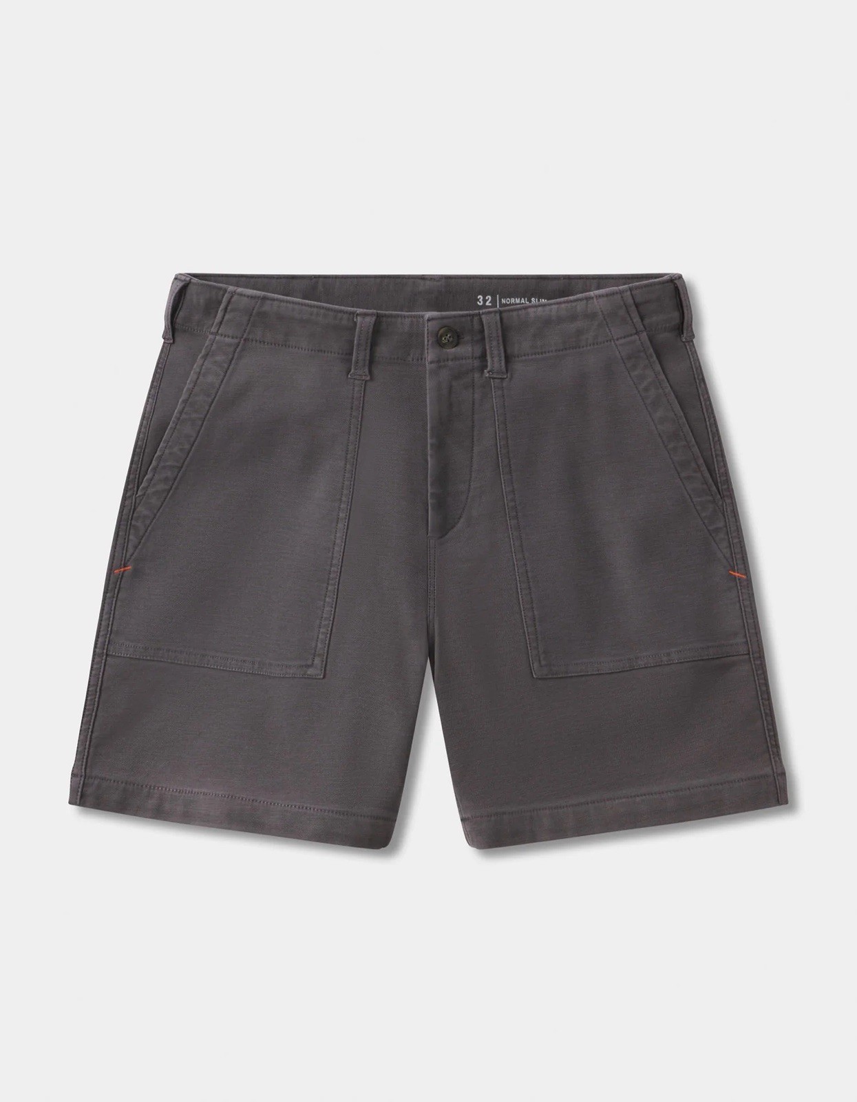 Normal Brand Men’s Comfort Terry Utility Shorts Sz 32 Shadow Grey