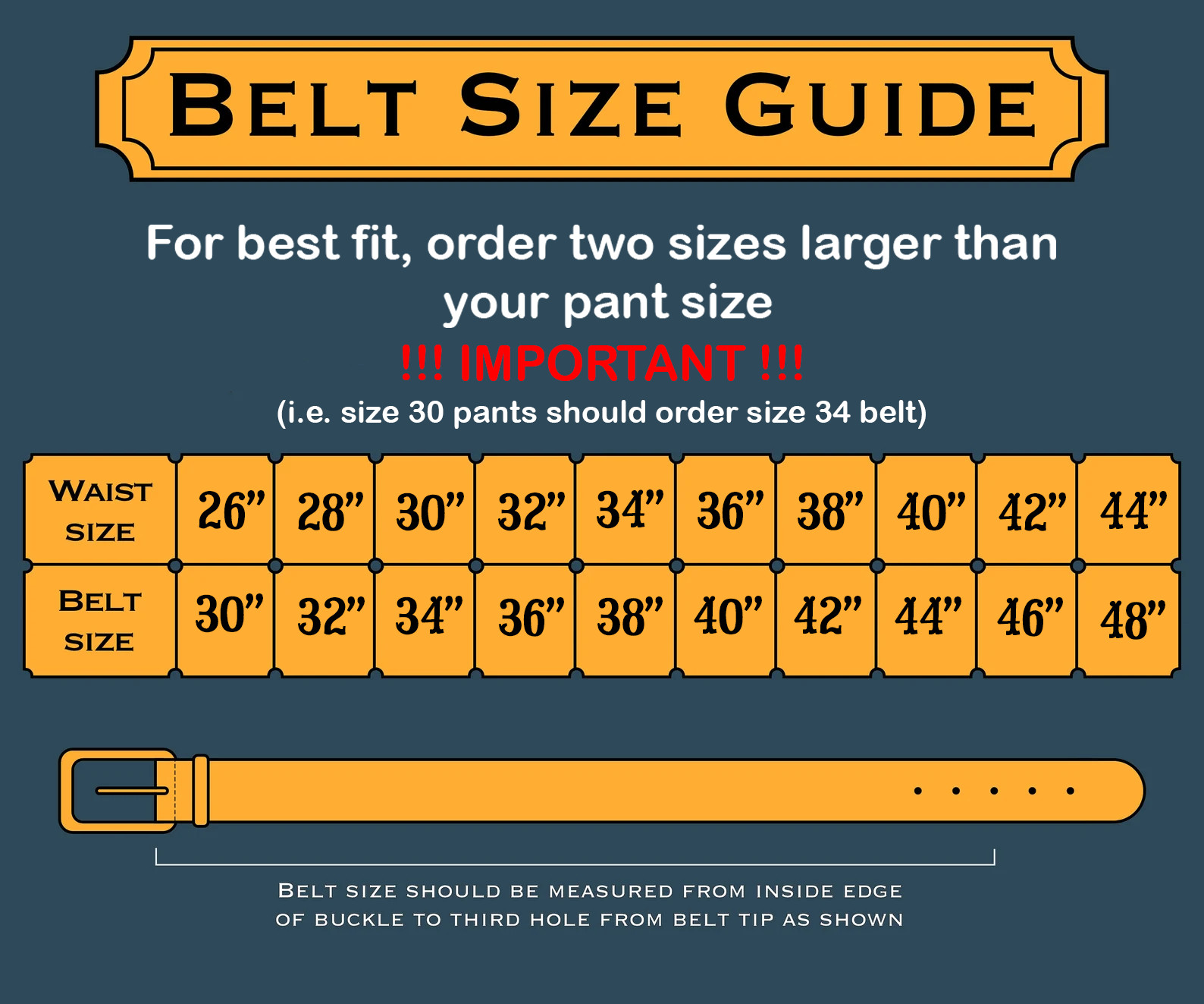 Western Belt Handmade Strap Men’s Full Grain Leather No Buckle Cowboy Rodeo Belt