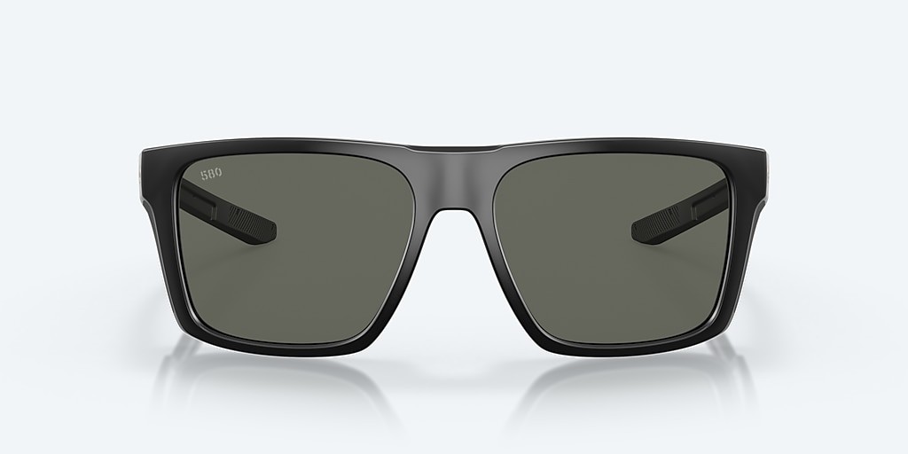Costa Del Mar Lido Matte Black/Gray 580G Polarized 57 mm Sunglasses