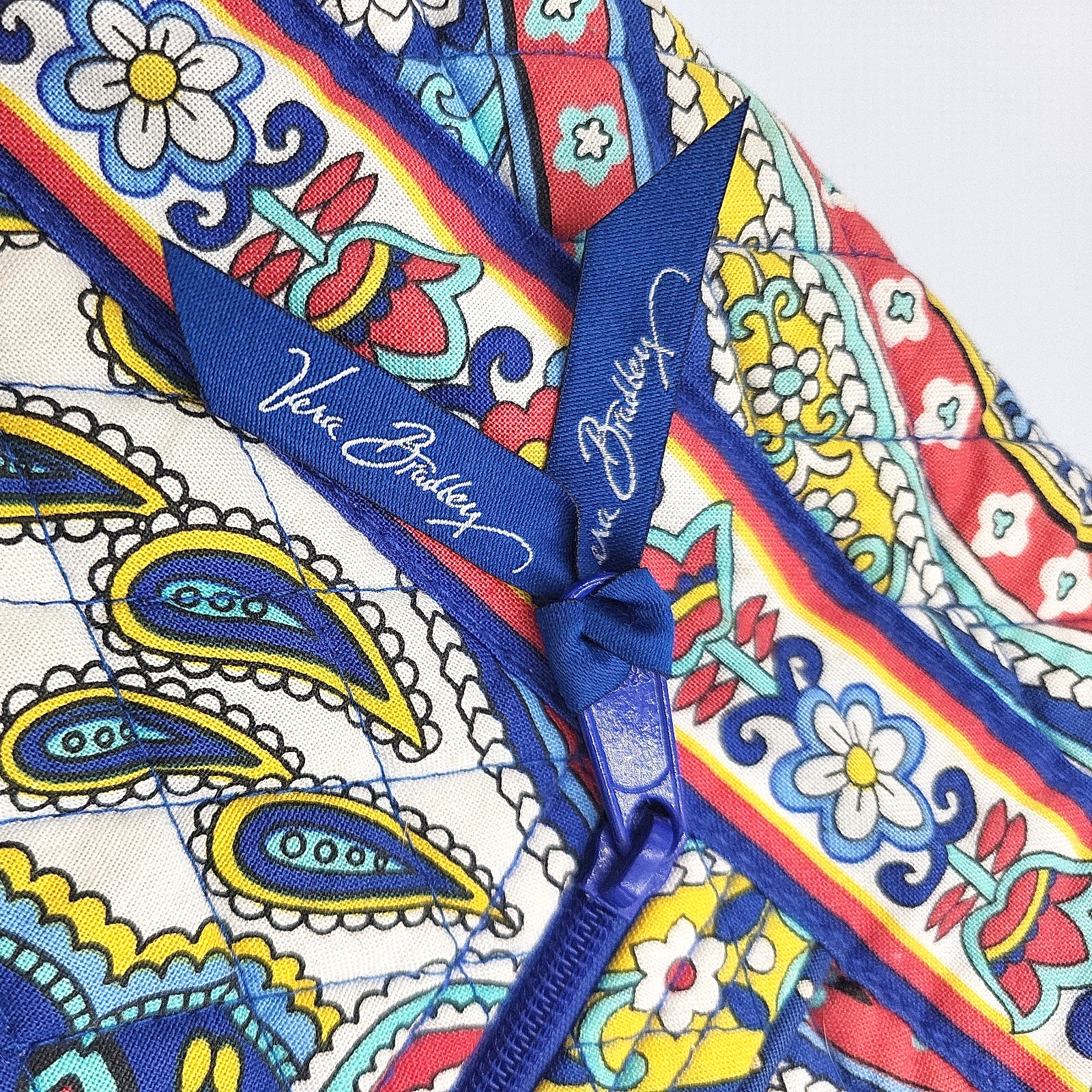 Vera Bradley Retired Marina Paisley Hipster Crossbody Shoulder Bag/Purse 12″