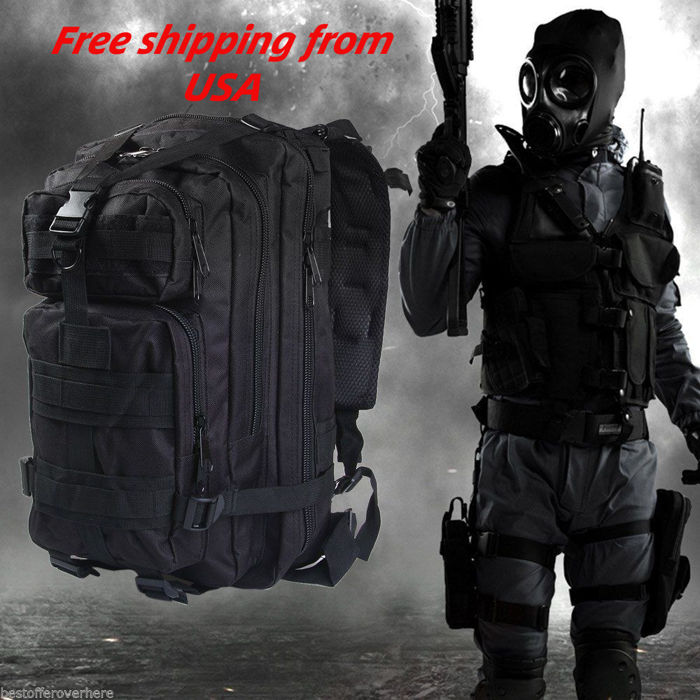30L Large Military Tactical Backpack for Men Women Army 3 Days Assault Pack Bag