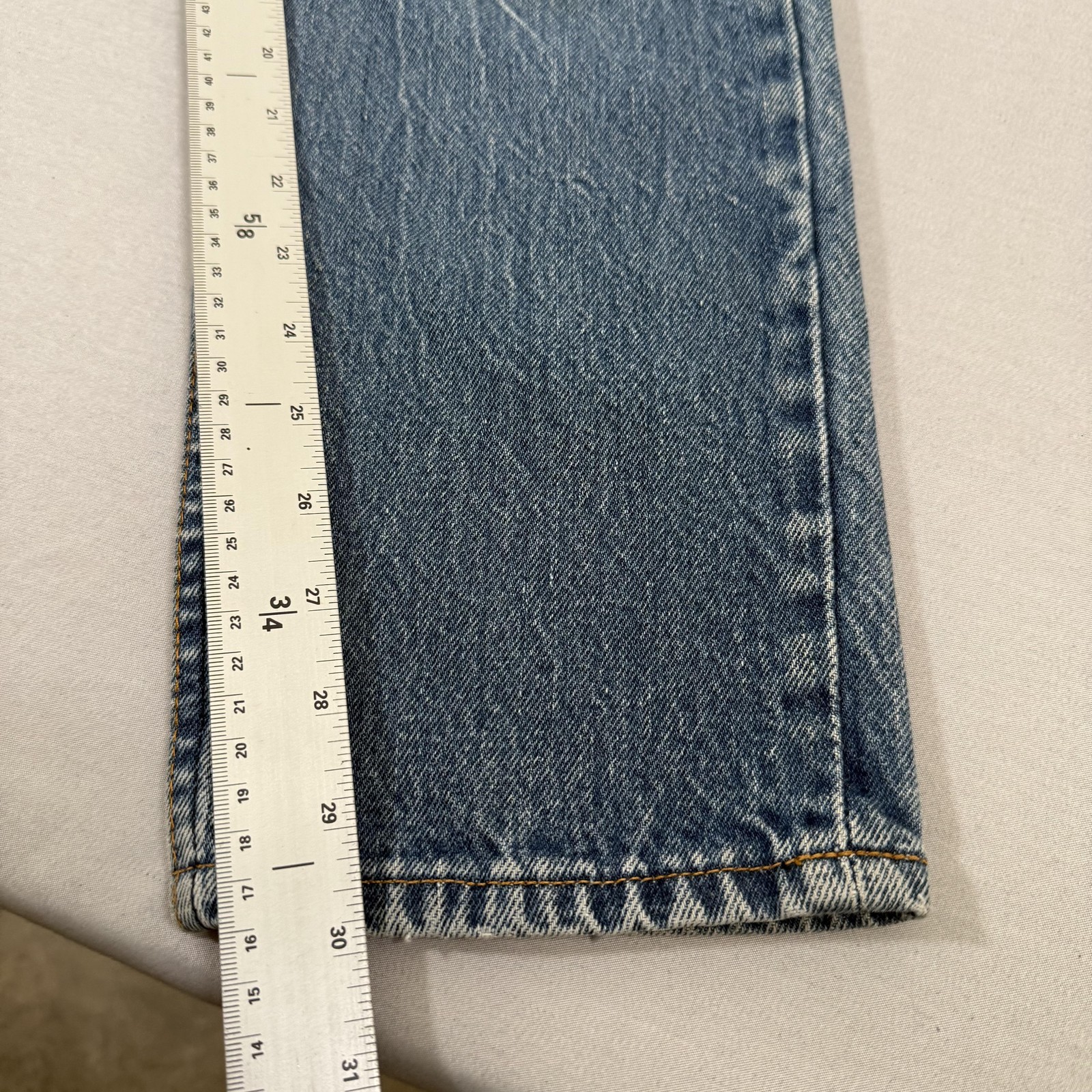 Vintage Levis Jeans Womens 24×30 Blue 501 Straight Fit Denim Pants 80s 90s USA