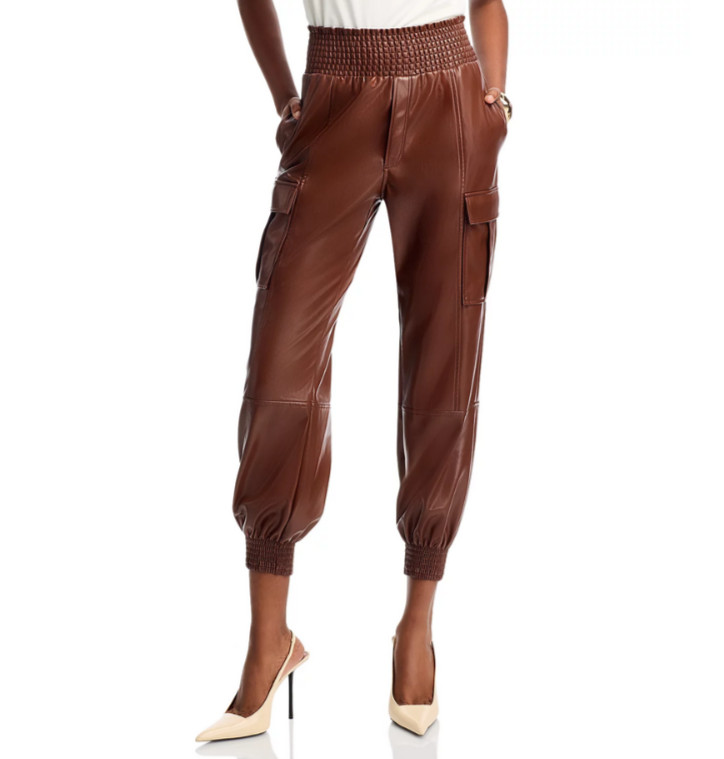 Cinq à Sept Lite Faux Leather Pants MSRP $295