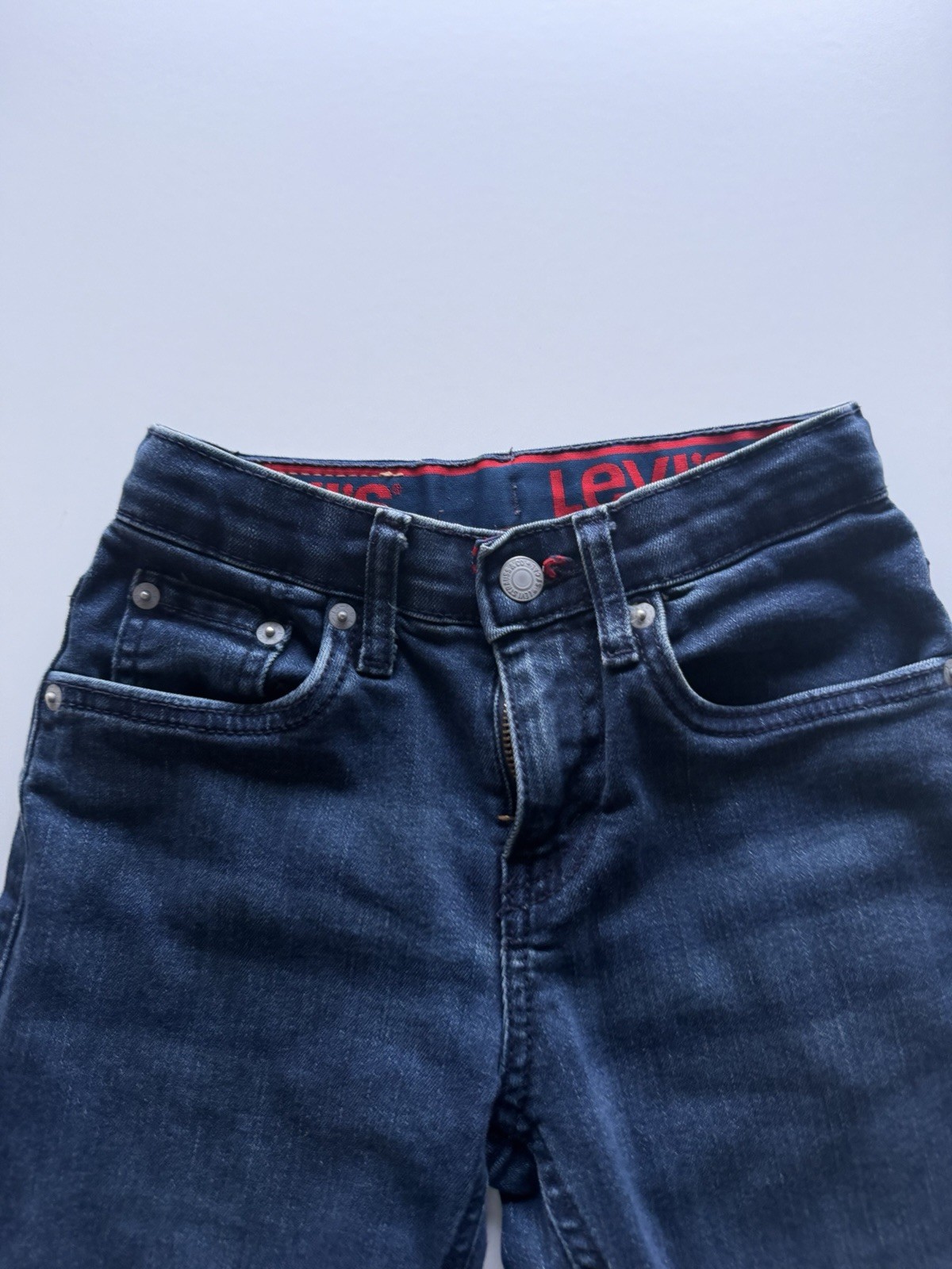 Levi’s 514 Straight Fit Boys Performance Jeans – Size 8 Regular – 24 x 25