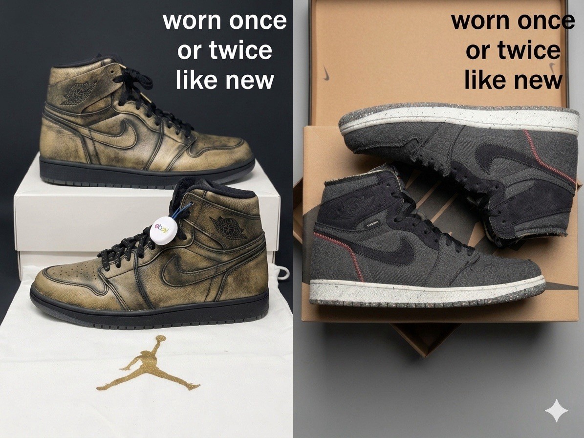 Nike Air Jordan 1 Lot Sz 14