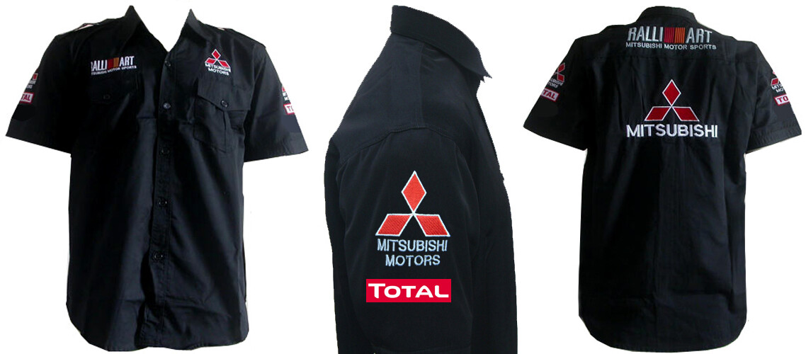 Mitsubishi Motorsport Racing Fan Shirt S-M-L-XL-XXL-XL-4XL-5XL-6XL or 7XL