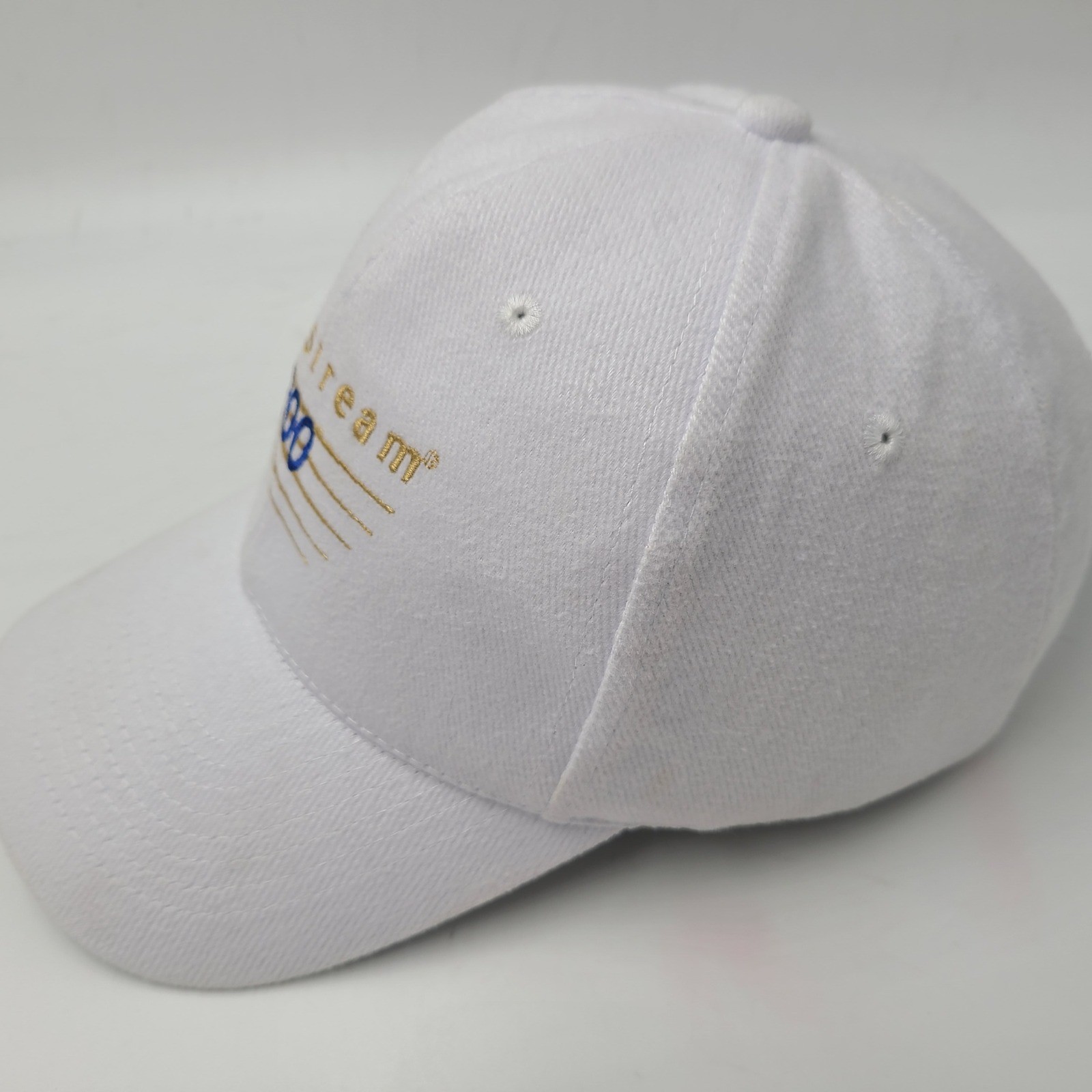 Vintage Gulfstream Hat Strapback White G200 Aviation Jet Plane Pilot Casual Men