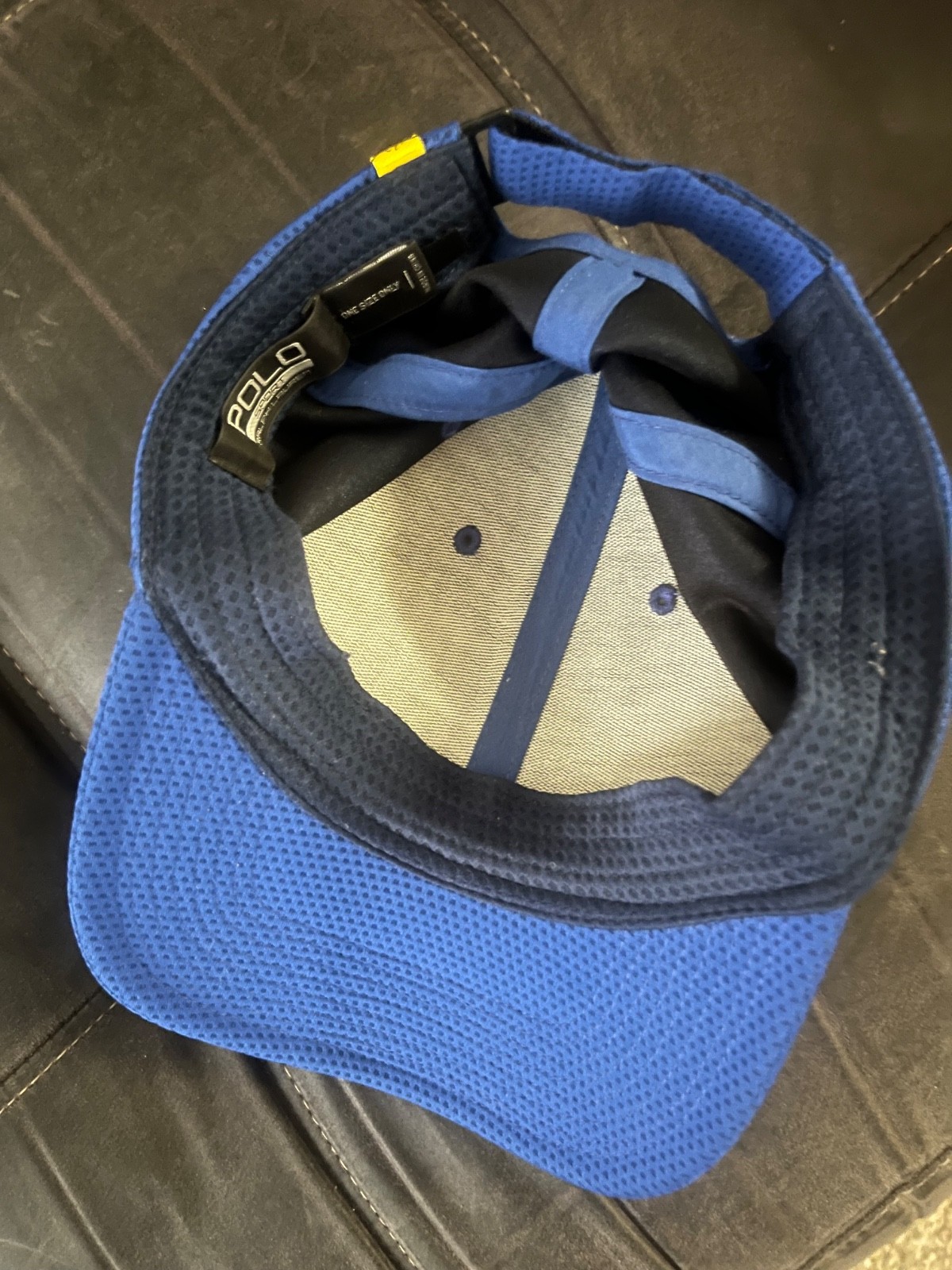 💥Polo RL blue & yellow sport cap rare!! 💥