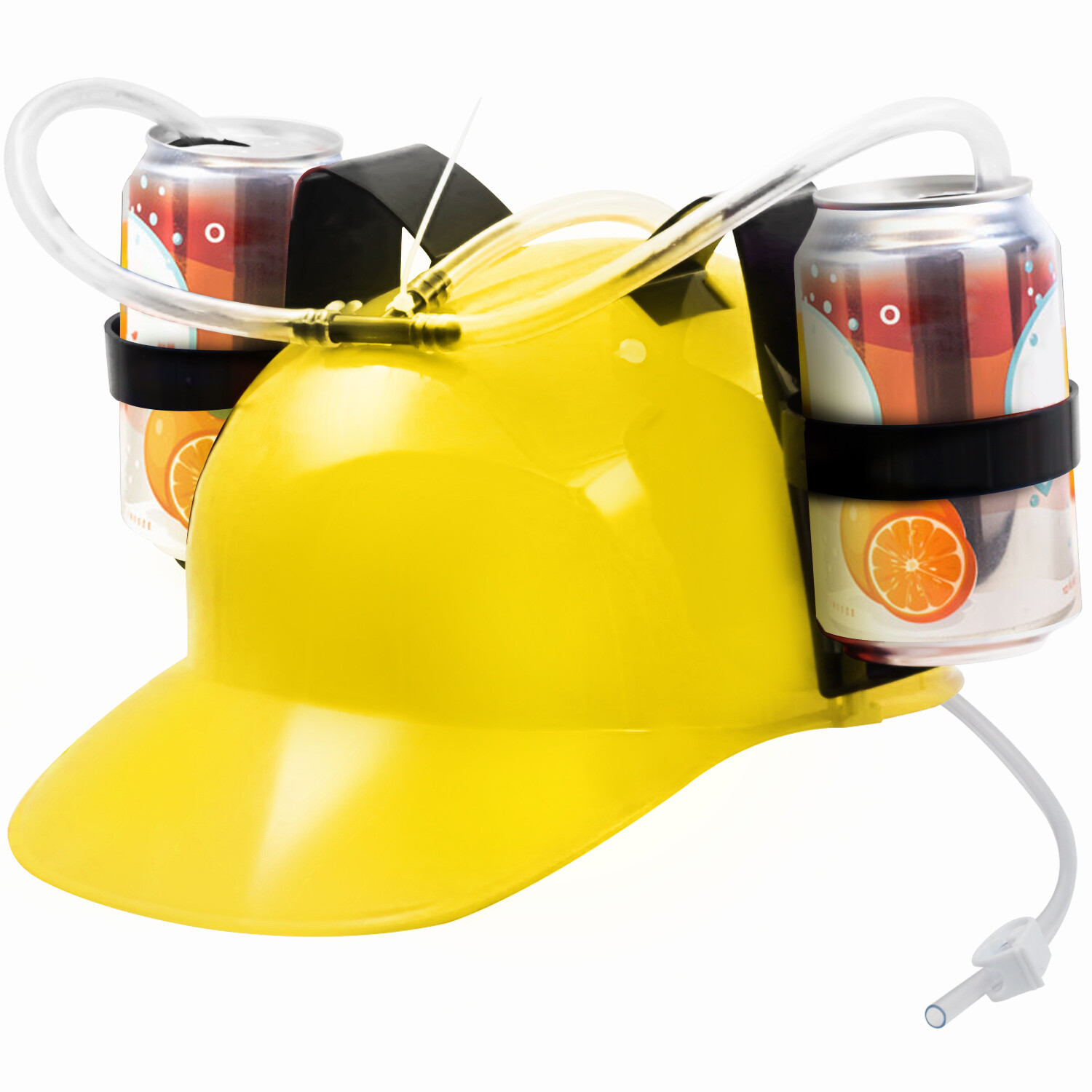 Drinking Helmet – Can Holder Cap Drinker Favor Hat Party Fun Beverage Gadgets