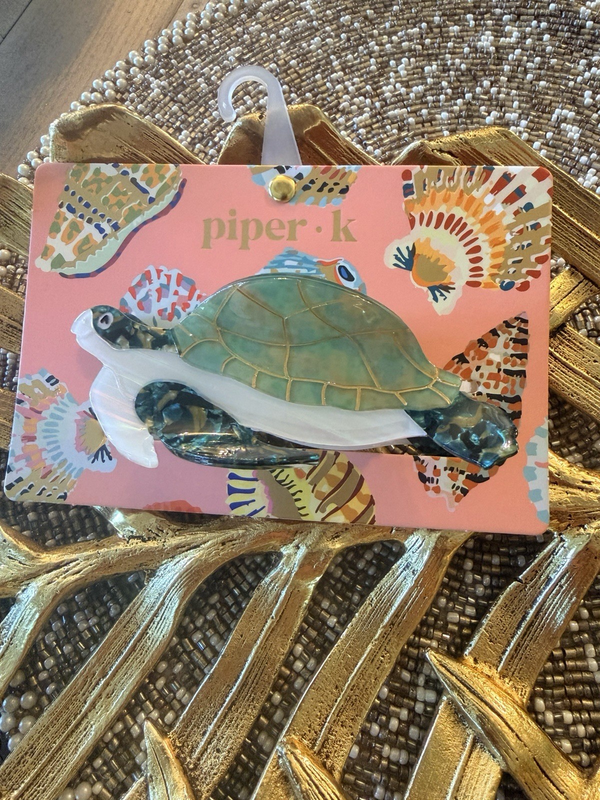 Piper k Green turtle, Claw Clip