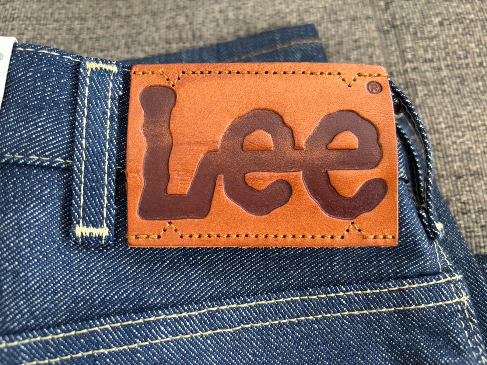 LEE Jeans 101 Japan Sanforized Selvedge Denim Made in Italy Men’s Size 36×32