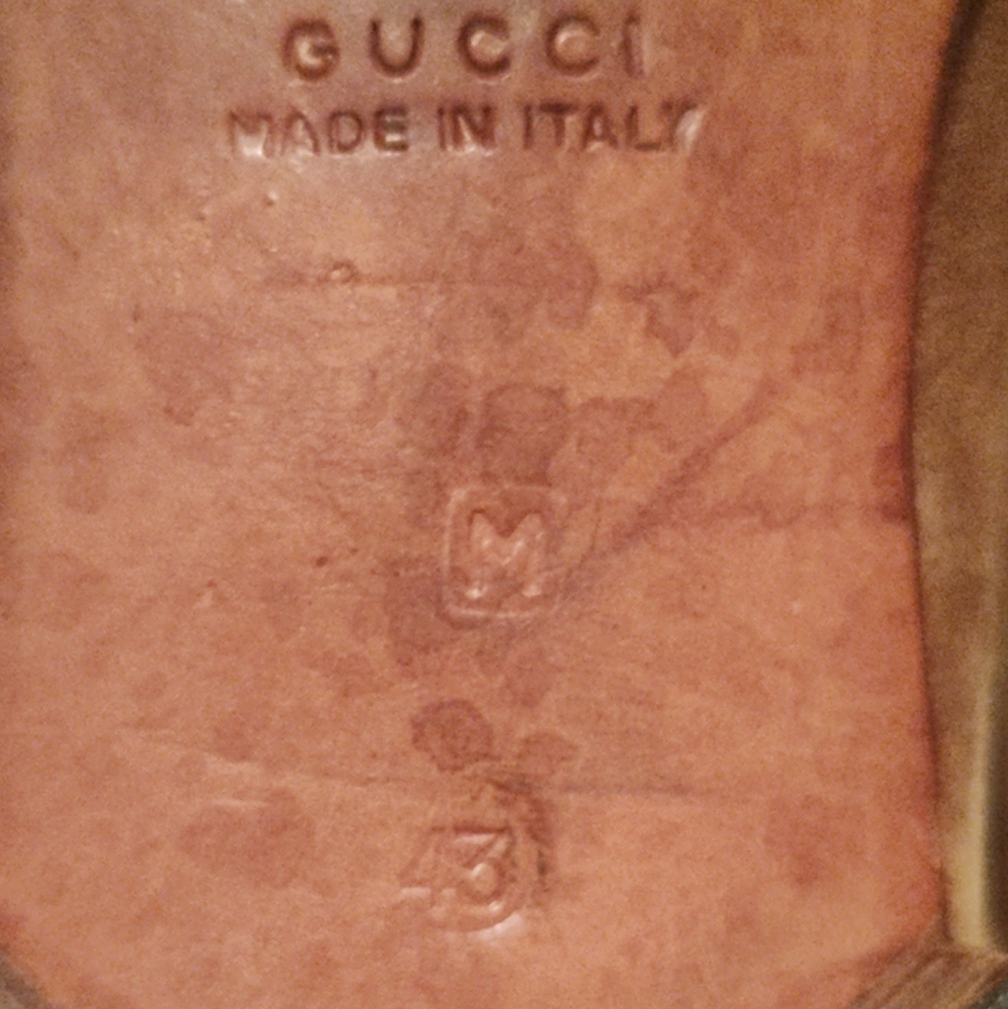 Gucci Suede Horsebit Loafers Slip-On Brown Men’s Size 7 Made in Italy