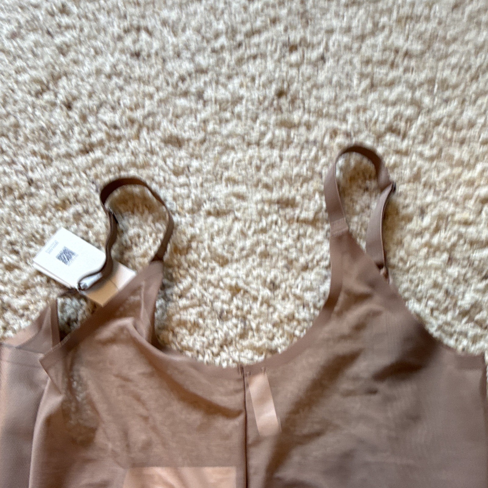 SPANX Shaping Tank Shapewear, Moderate Body Compression, Beige XL, Wireless