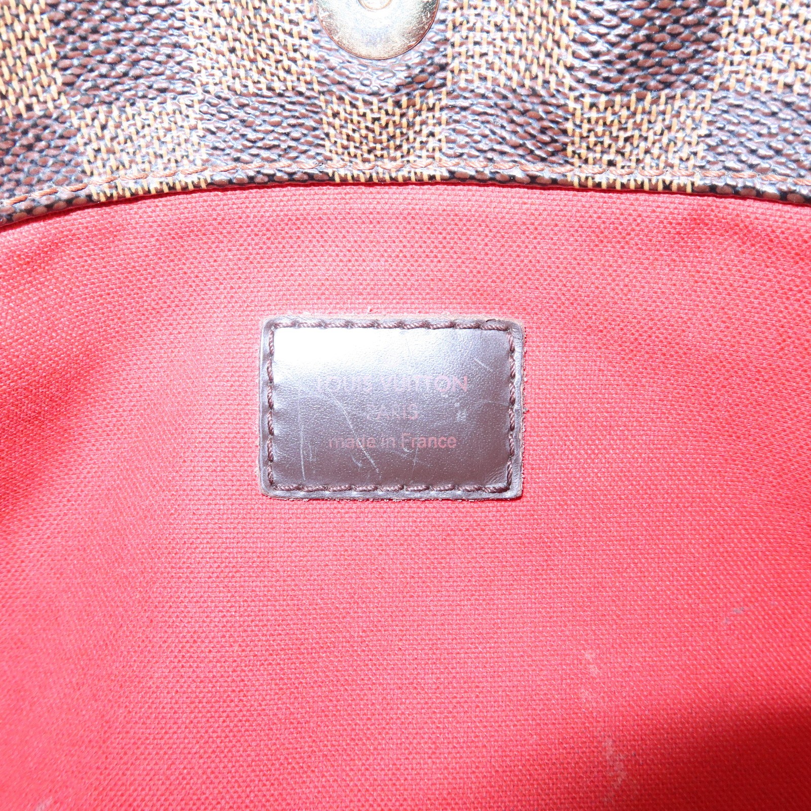 Louis Vuitton Damier Bloomsbury PM Shoulder Bag Brown N42251 Authentic Used F/S