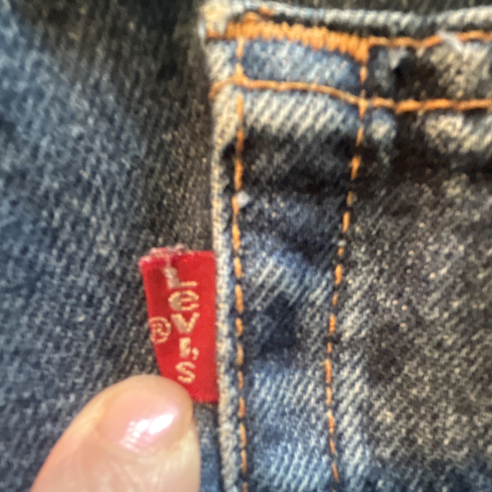Levi’s VTG USA Women’s High Rise Straight Leg Medium Wash Size 14 MIS M 32×27