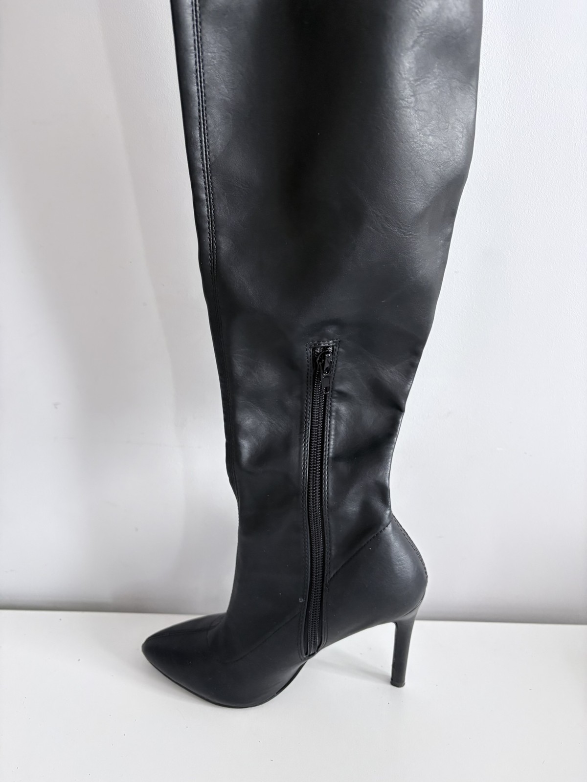 Even&Odd black women’s over-the-knee heeled boots, size 36