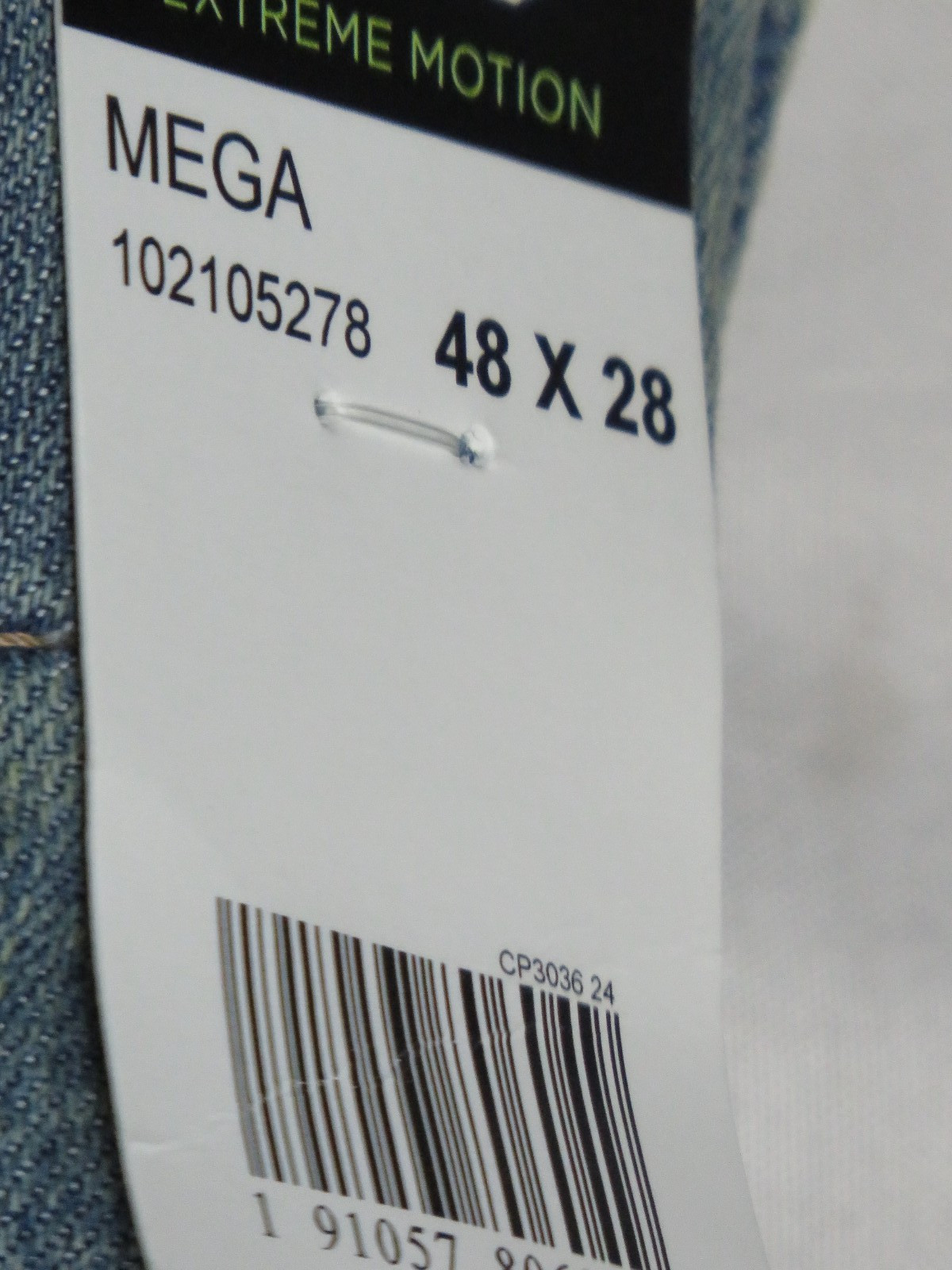 LEE MEGA BLUE JEANS 48×28 ATHLETIC TAPERED STRETCH BIG & TALL DENIM NWT NEW