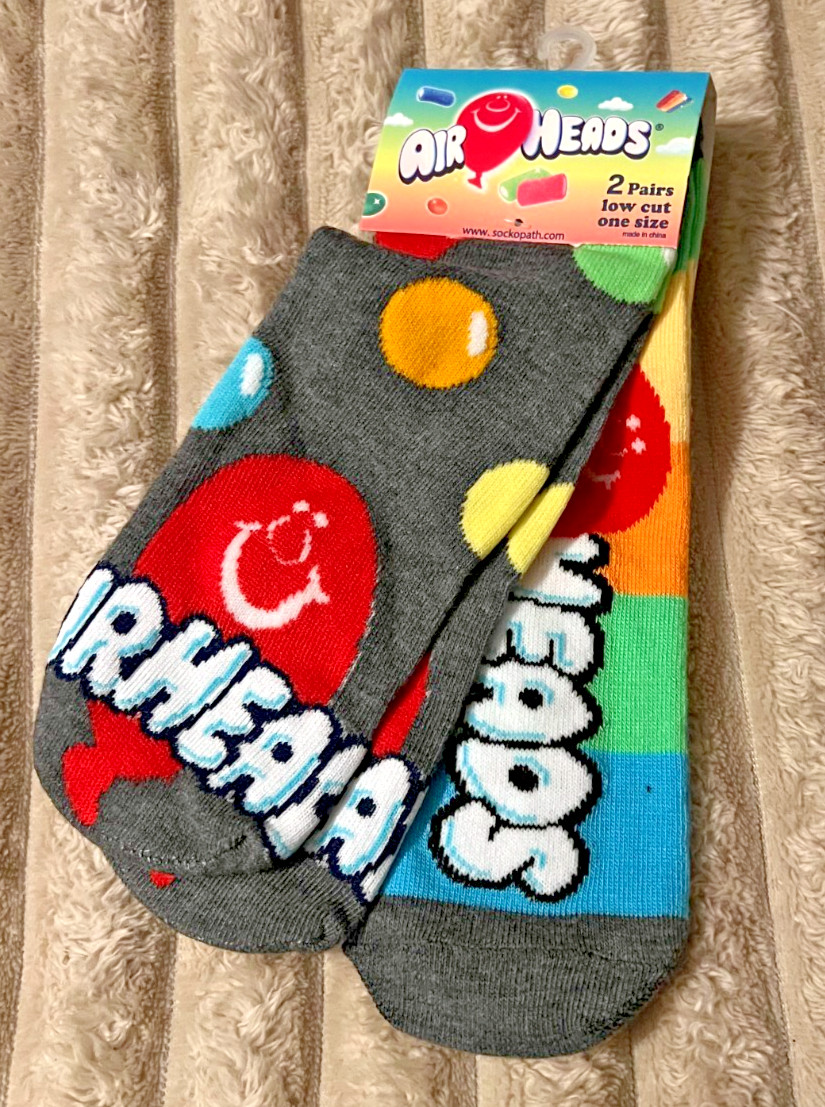 NOVELTY SOCKS-FOOD, CANDY, MUSICAL BRANDS-ADULT SIZES-FREQUENTLY ADDED INVENTORY