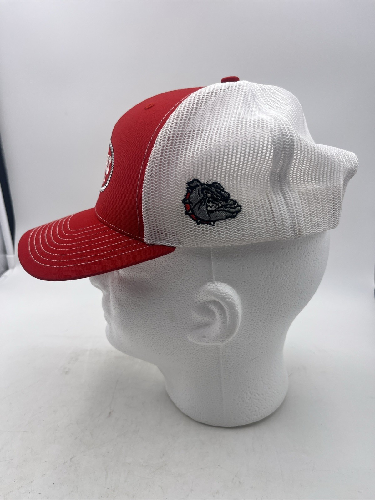 King Ropes Sheridan WY Richardson 112 Trucker Snapback Hat w/Bulldog Logo