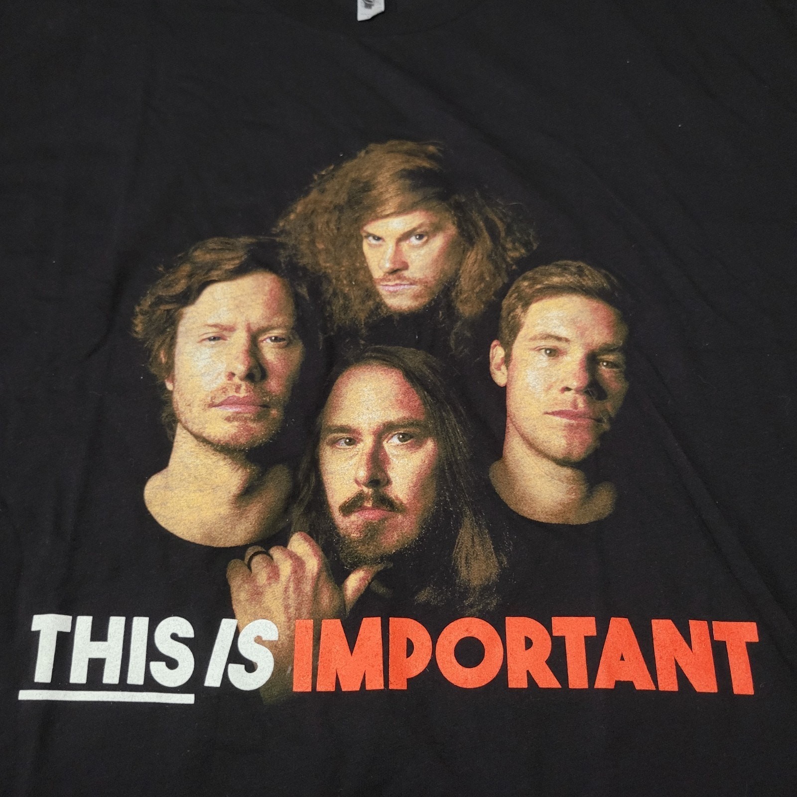 NWOT This is Important Podcast Tour Merch Black Shirt Size XXL Workaholics