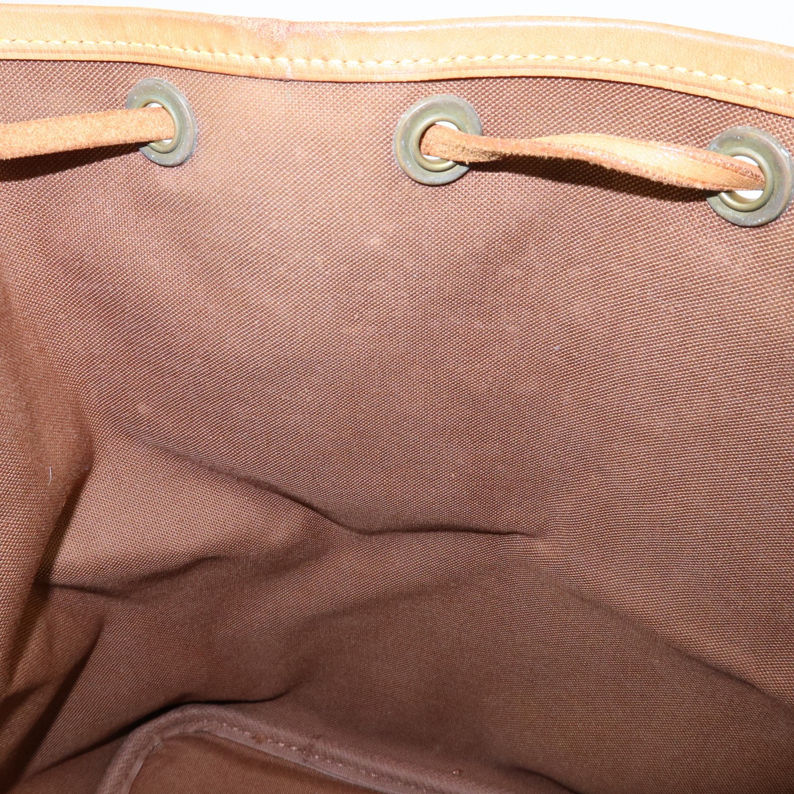 Louis Vuitton Monogram Petit Noe Shoulder Bag Brown M42226 Authentic Used F/S