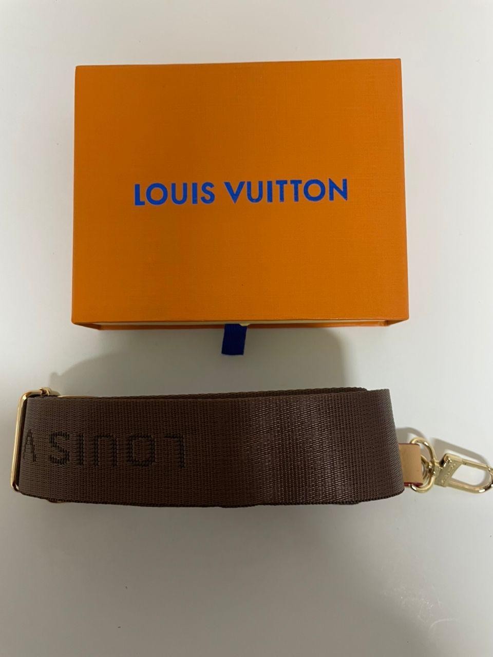 Louis Vuitton Shoulder Strap Adjustable Crossbody Shoulder Replacement Brown lv