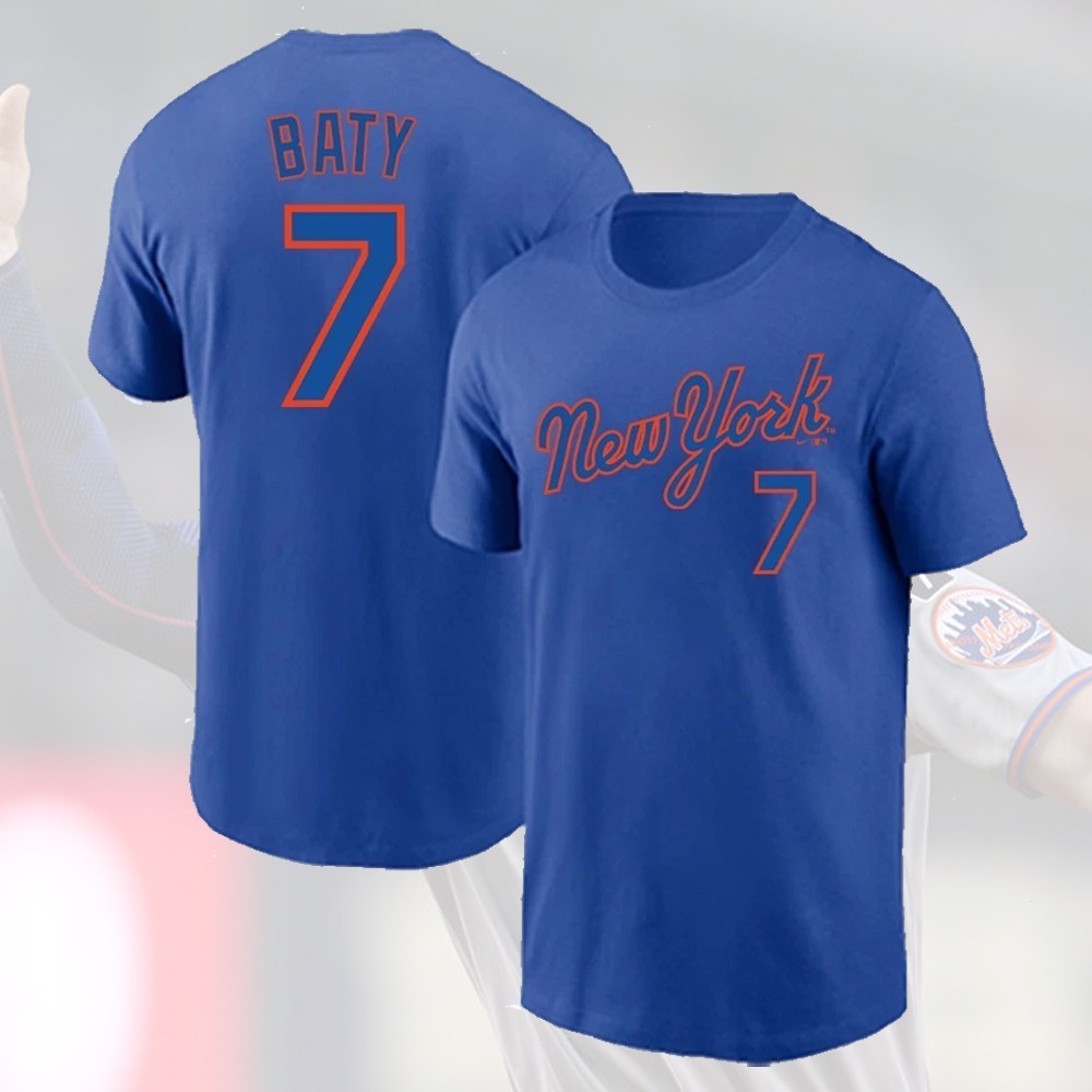 HOT! Brett #7 Baty New York Team 2026 Name and Number Gift For Fan