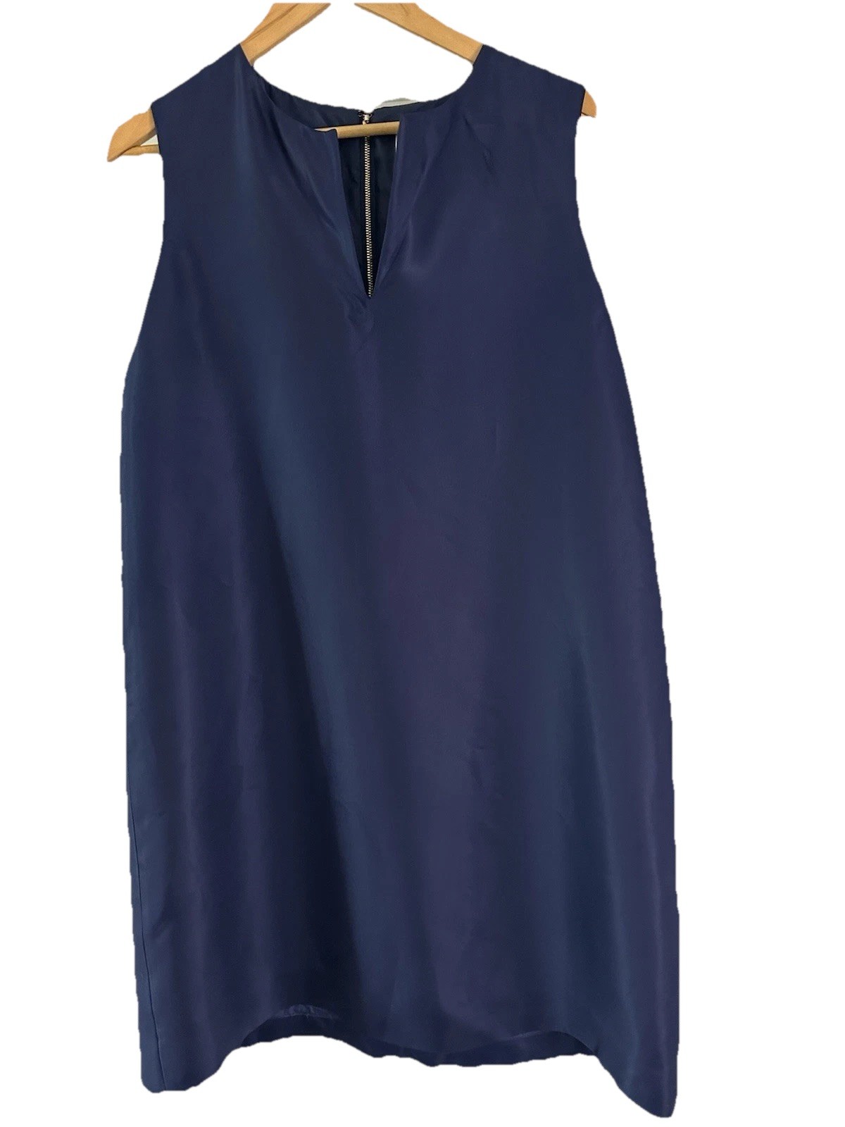 Kate Spade Keri Shift Dress Navy Blue Sz 10 Mini Minimalist Classic A-line