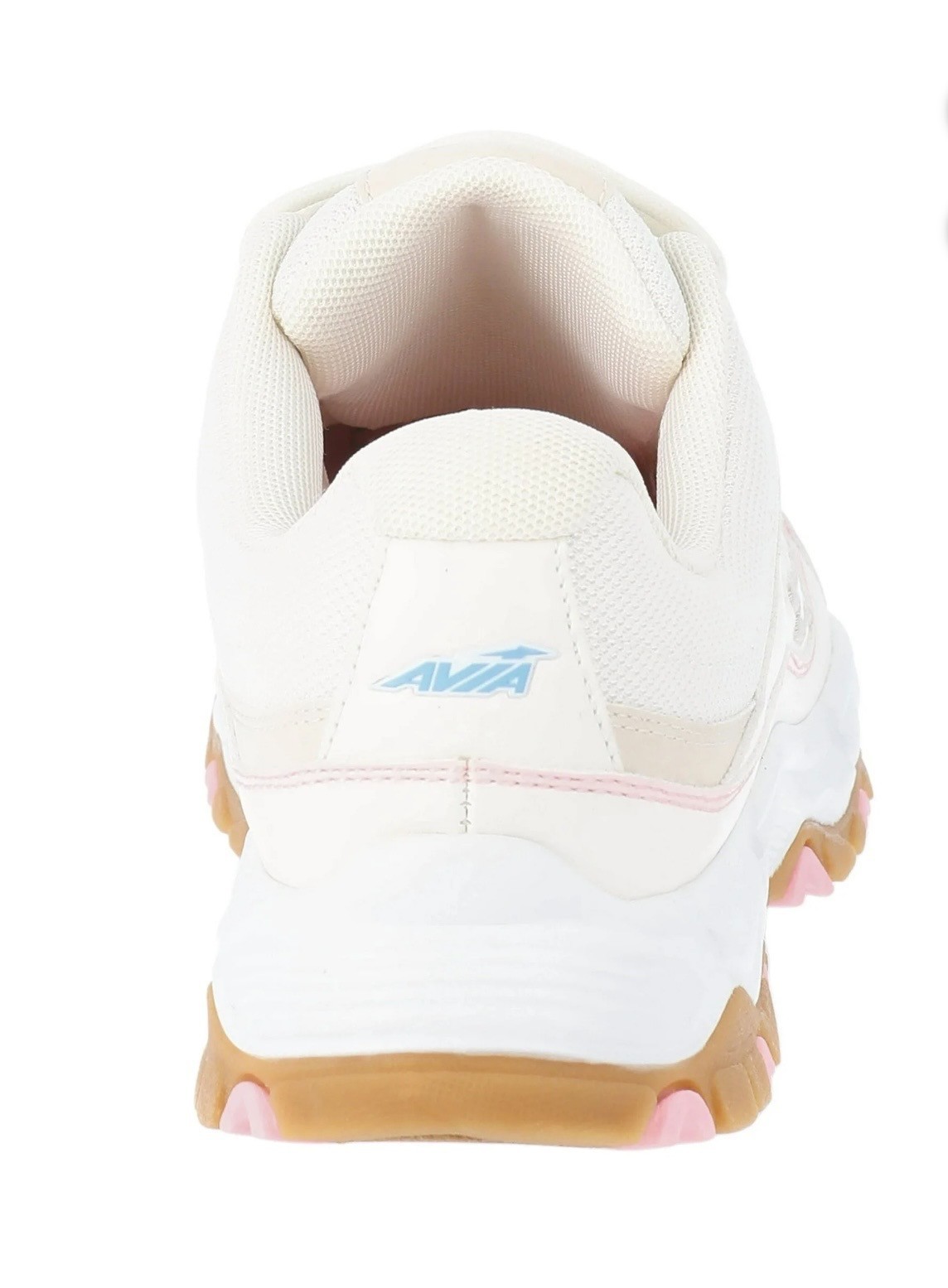 Avia Women’s Elevate Athletic Walking Shoes White/Gum Multi Pastel Memory Foam L