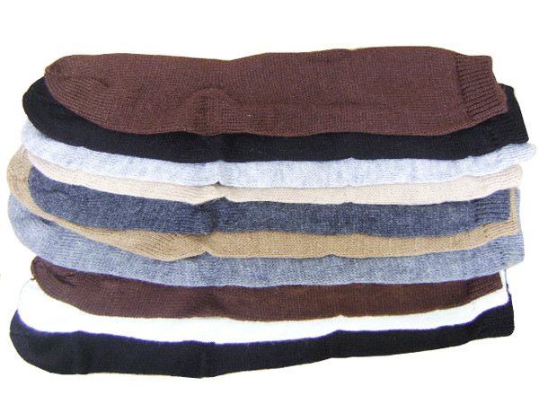 WHOLESALE LOT OF 10 SOLID NATURAL COLORS 100% ALPACA SOCKS 1,5V