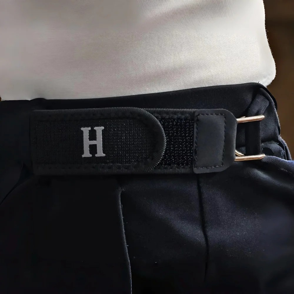 2 Pack Buckleless Elastic Belt Adjustable Waist Belt for Men Women