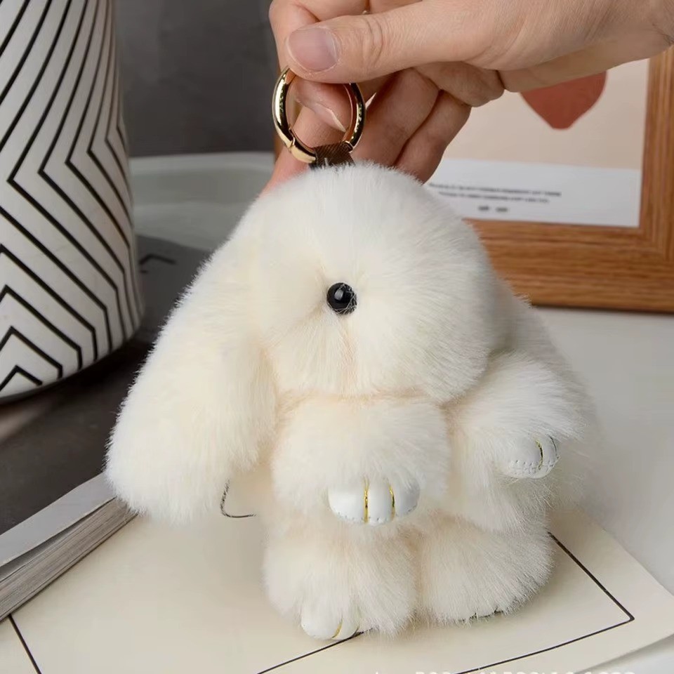 Bunny Lulu Keychain with Tin