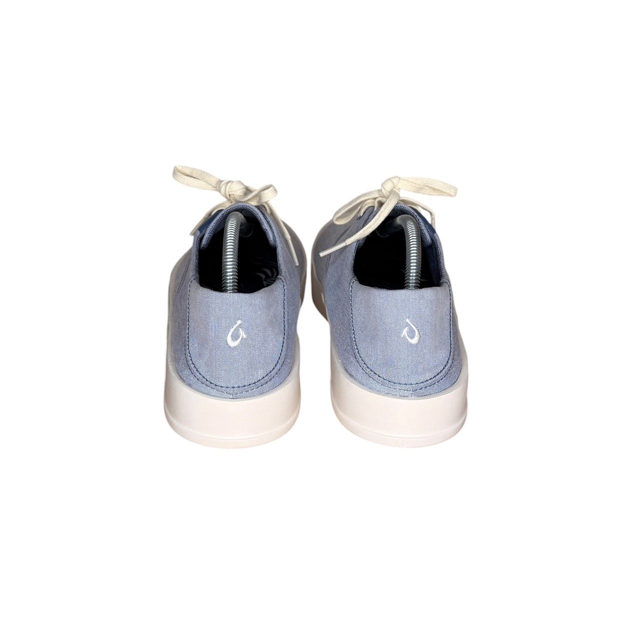 OluKai Tradewind Canvas Casual Sneakers Men’s Size 10 Chambray Blue Lace Up