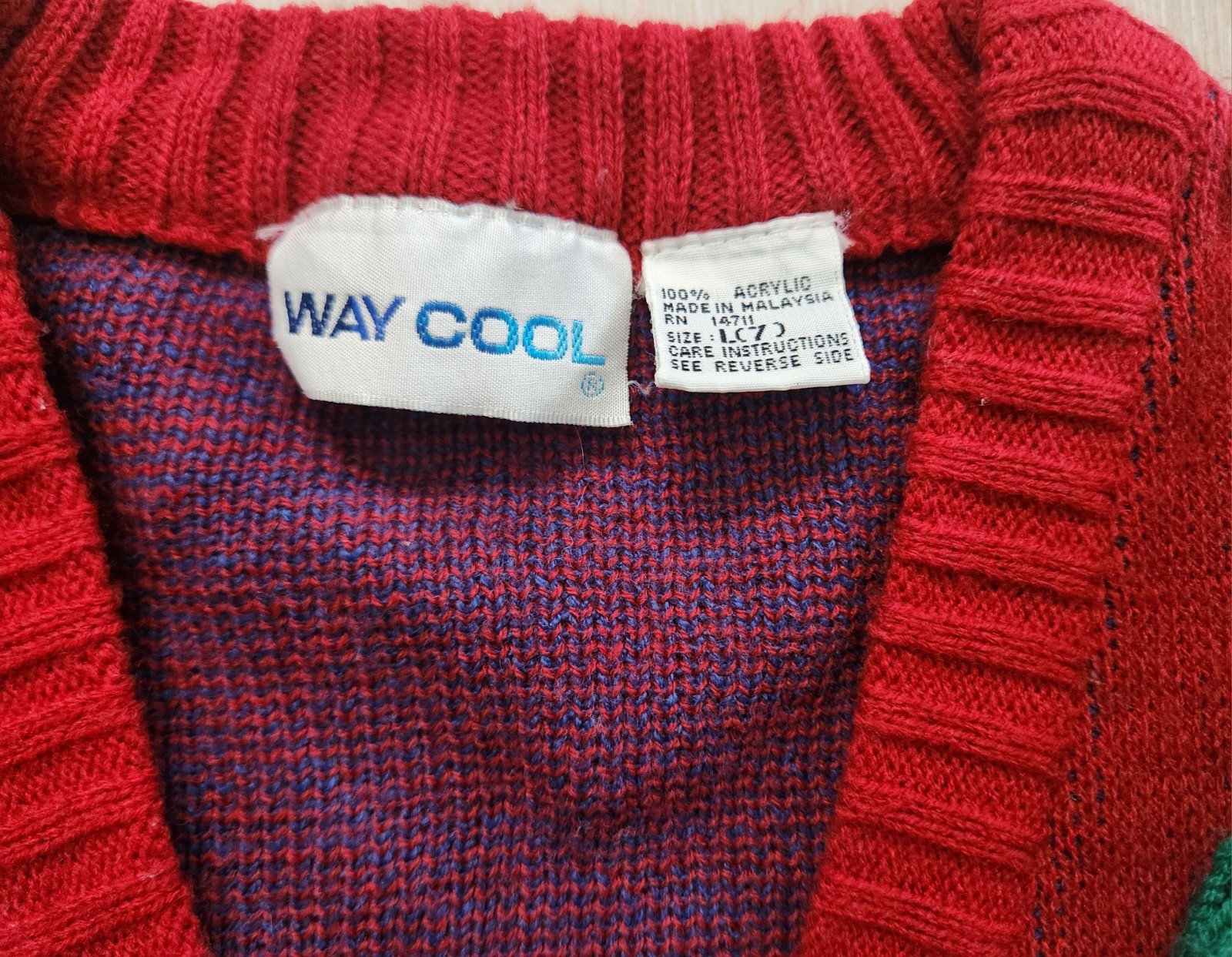 WAY COOL Kids Dinosaur Long Sleeve Knit Cardigan Multi Dino Buttons Size L (7)