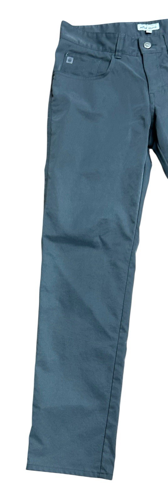 Peter Millar 5-Pocket Pants Men 30 x 30 Dark Gray Performance Crown Golf Sport