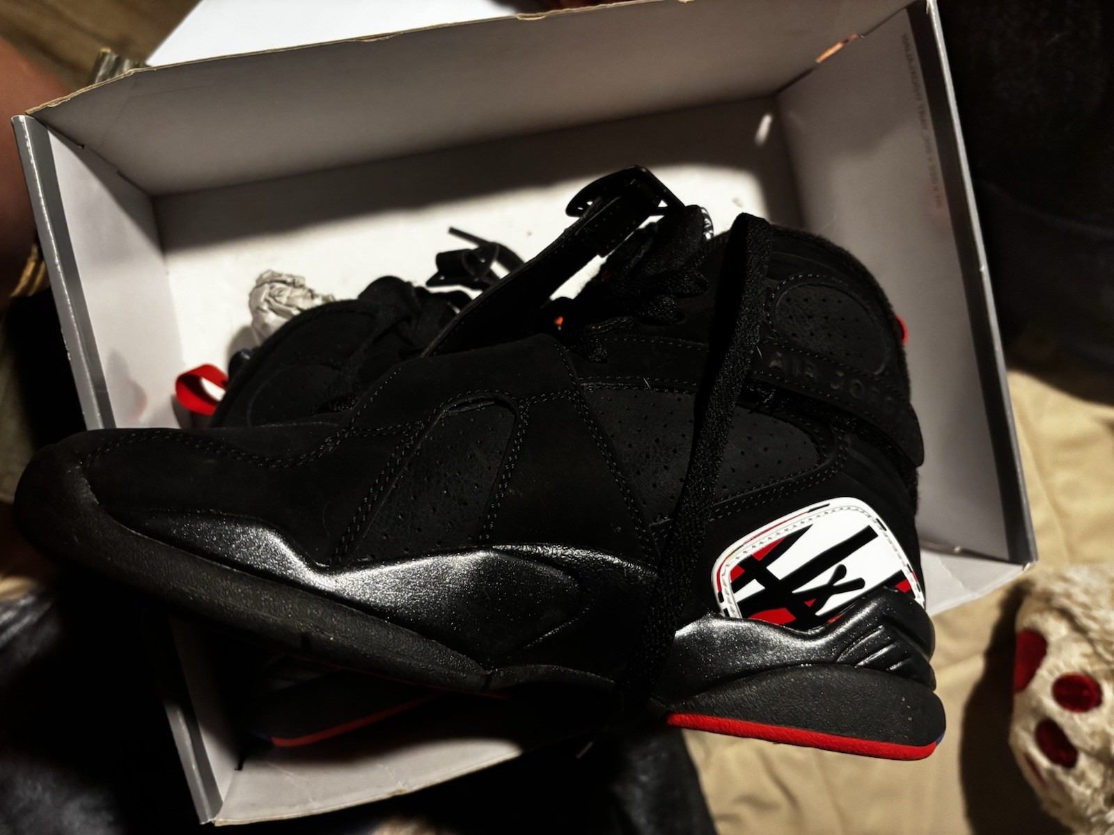Air Jordan 8 Retro Playoff 2023 Black/True Red/White 3053810062 5.5 Size